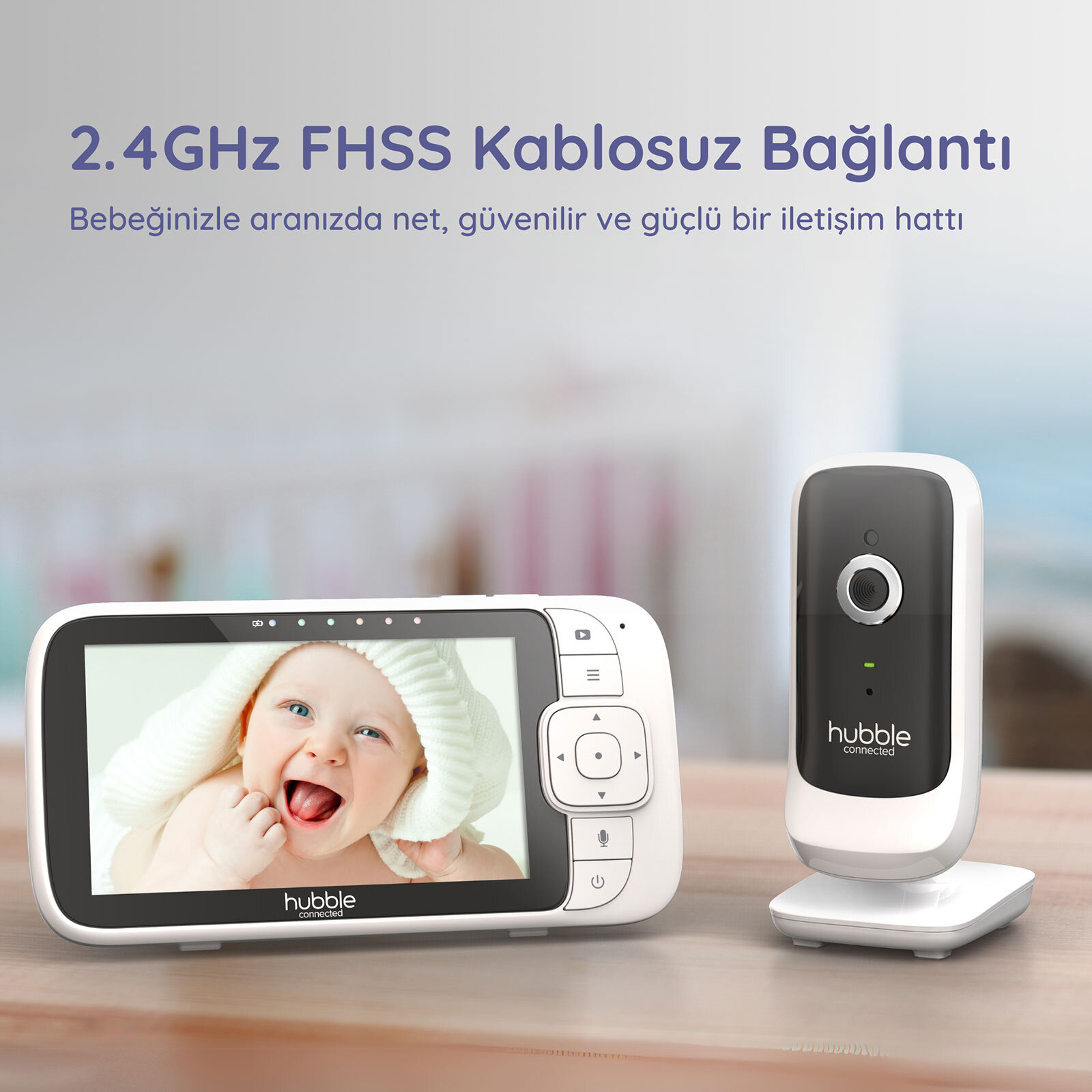 NURSERY VİEW Premium 5’' Dijital Ekranlı Bebek Kamerası
