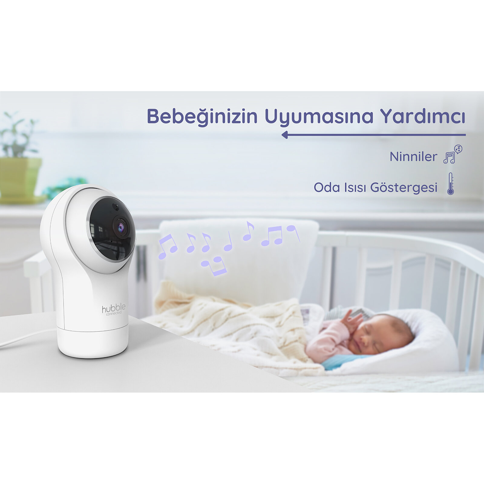 Nursery View Pro 5’’ Dijital Ekranlı Bebek Kamerası