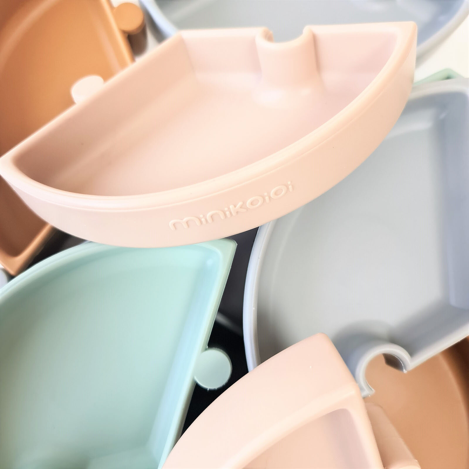 Silikon Puzzle Tabak - River GreenPowder Grey Silikon Puzzle Tabak - River GreenPowder Grey