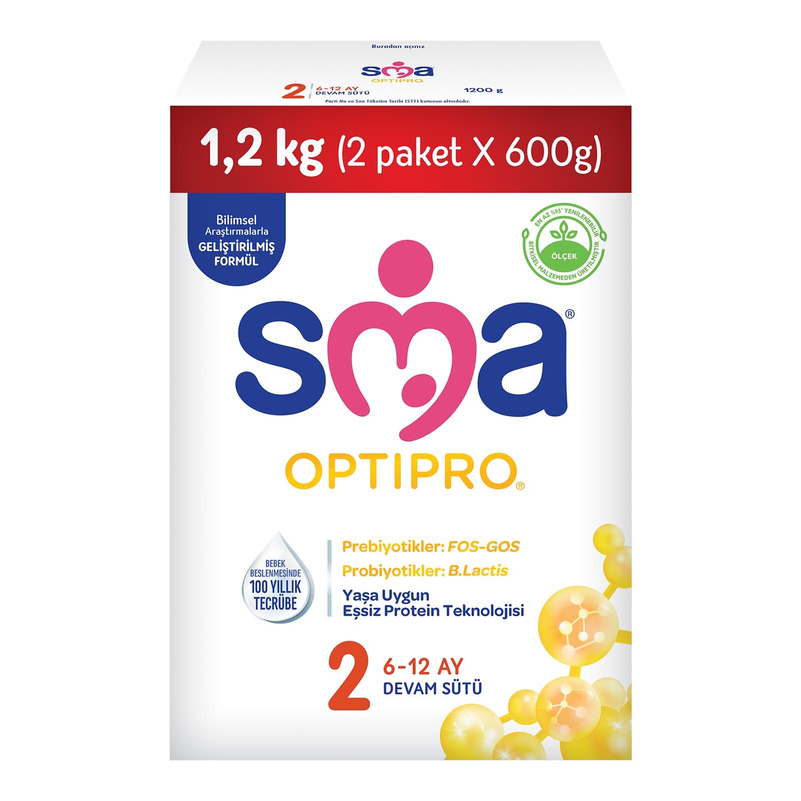 OPTIPRO PROBIYOTIK 1200 Gr.
