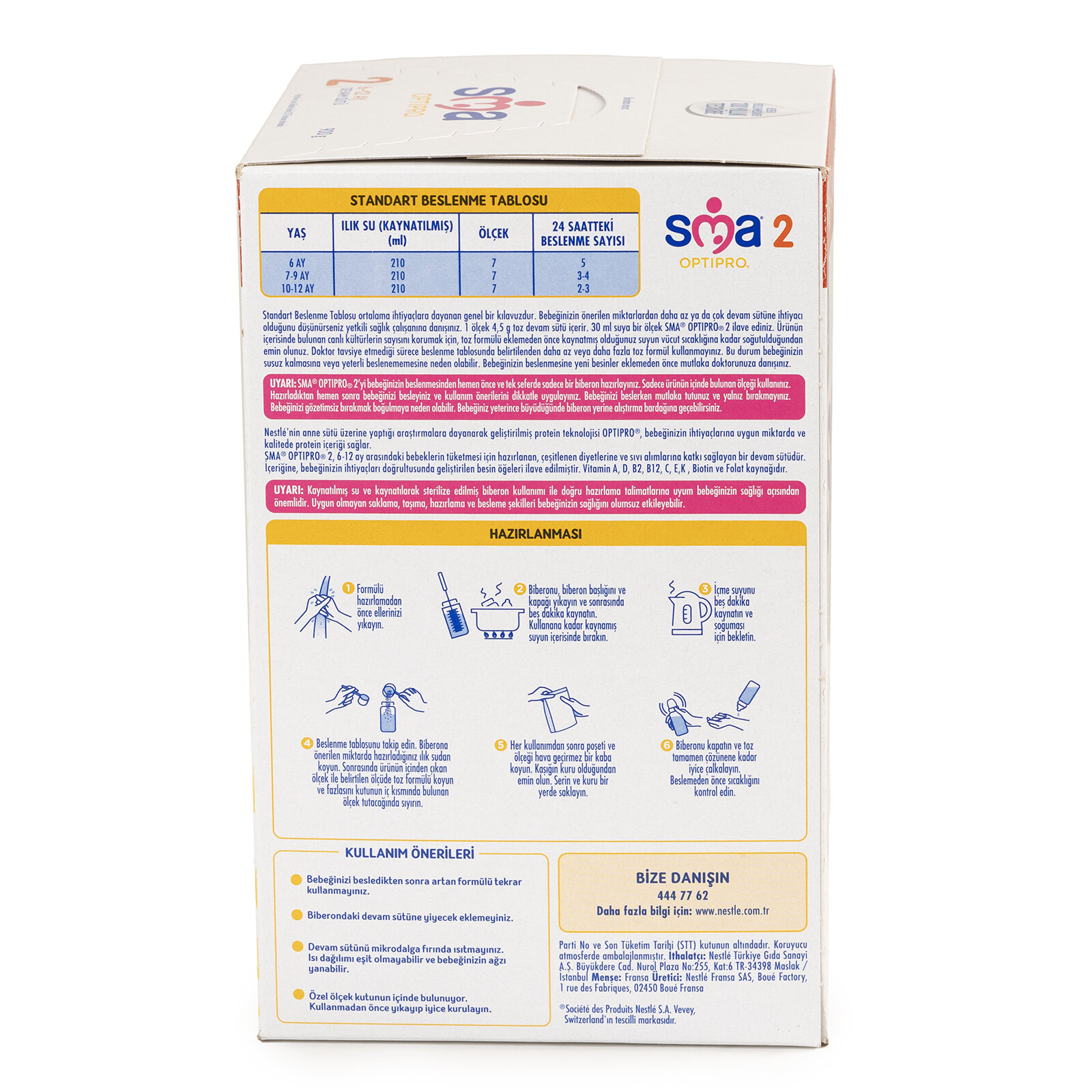 OPTİPRO PROBİYOTİK 2 DEVAM SÜTÜ 900 GR 6-12 AY