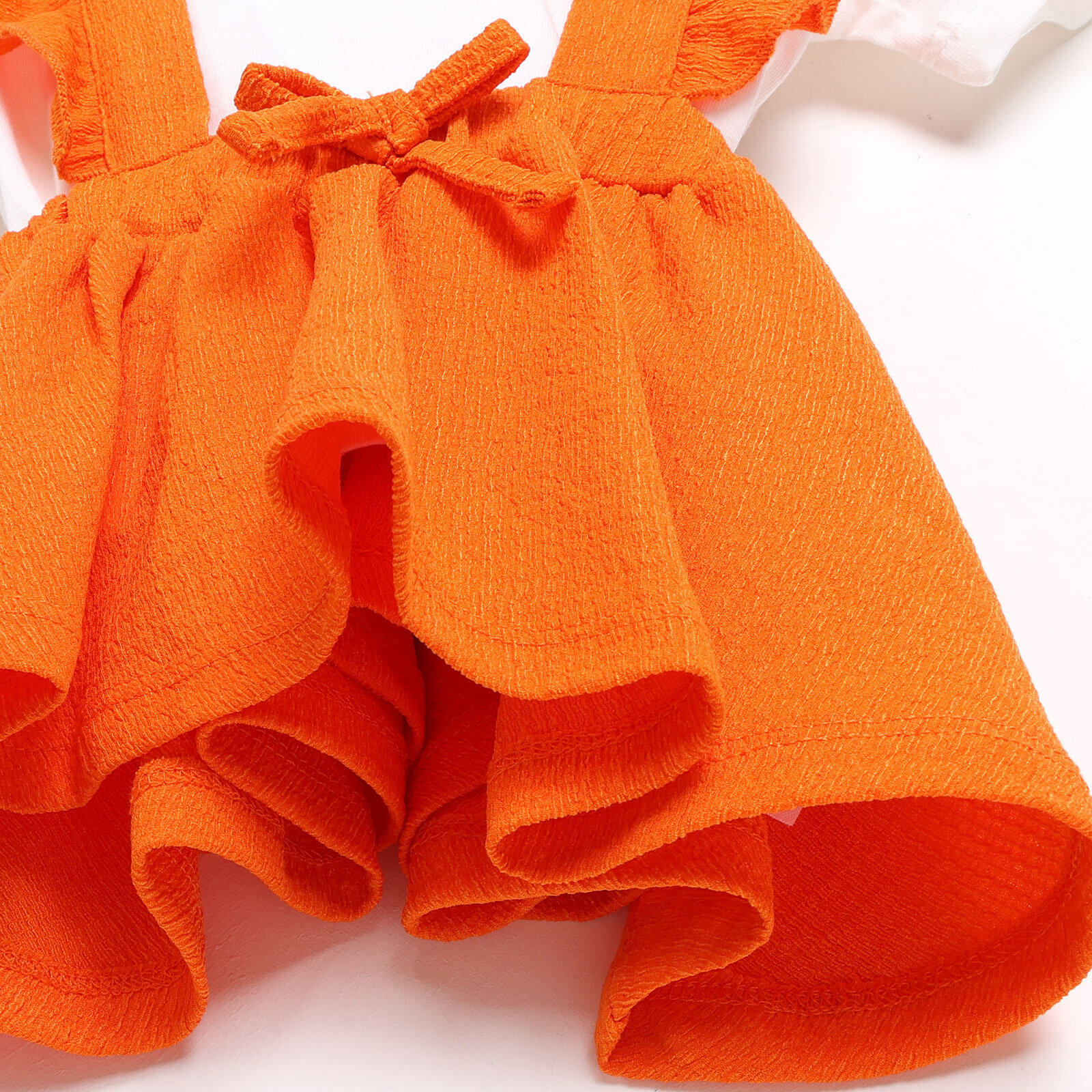 Orange Loves Pink Bluz-Jile Kız Bebek