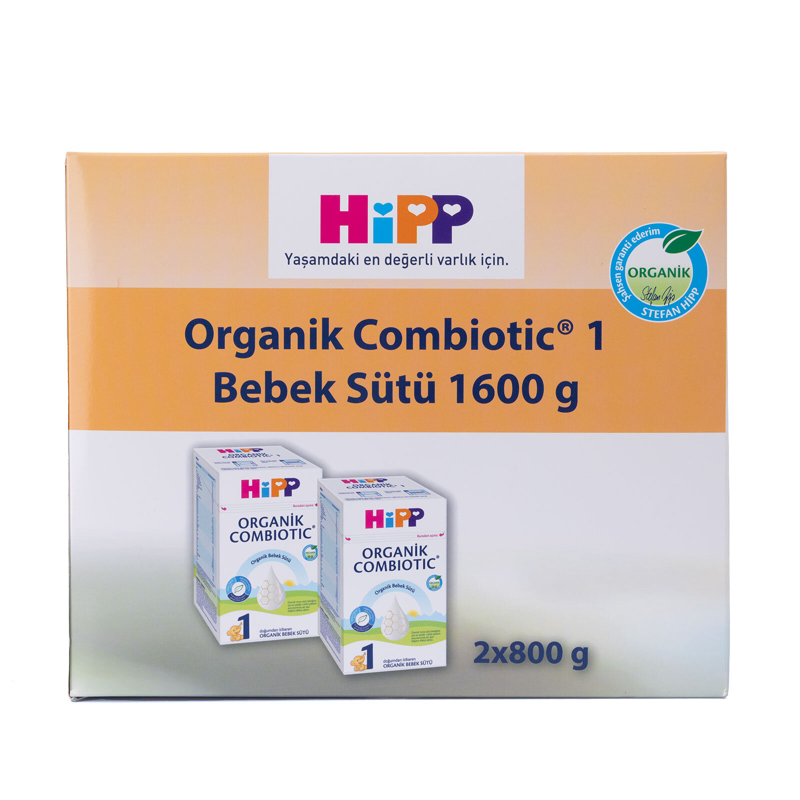 Organik Combiotic 1 Devam Sütü 2x800 gr. Organik Combiotic 1 Devam Sütü 2x800 gr.