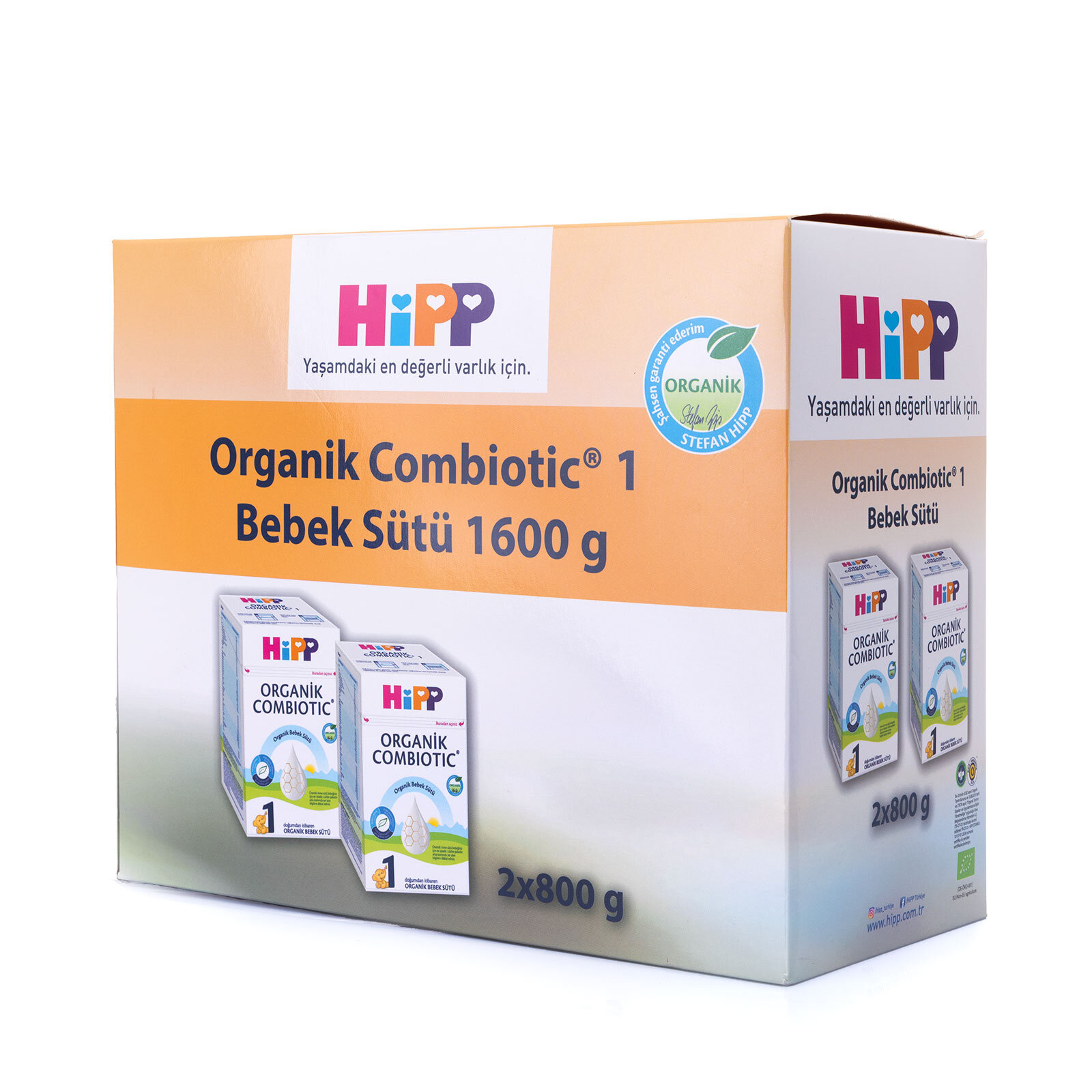Organik Combiotic 1 Devam Sütü 2x800 gr. Organik Combiotic 1 Devam Sütü 2x800 gr.