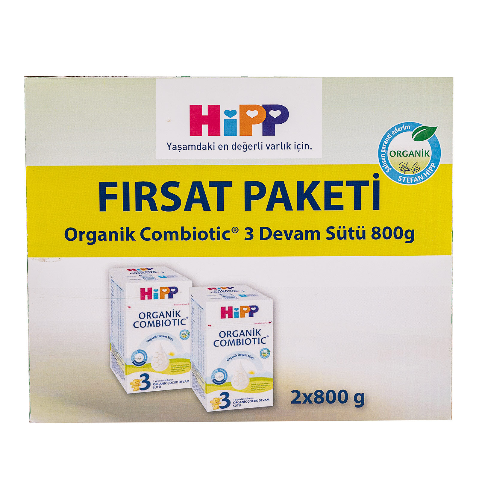 Organik Combiotic 3 Devam Sütü 2*800 gr.