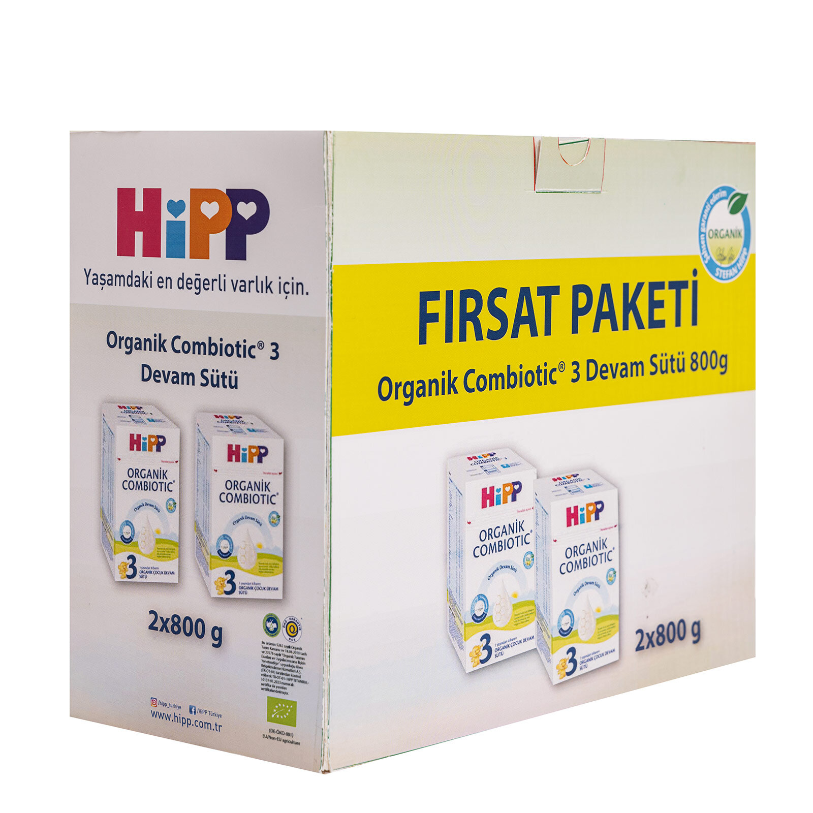 Organik Combiotic 3 Devam Sütü 2*800 gr.