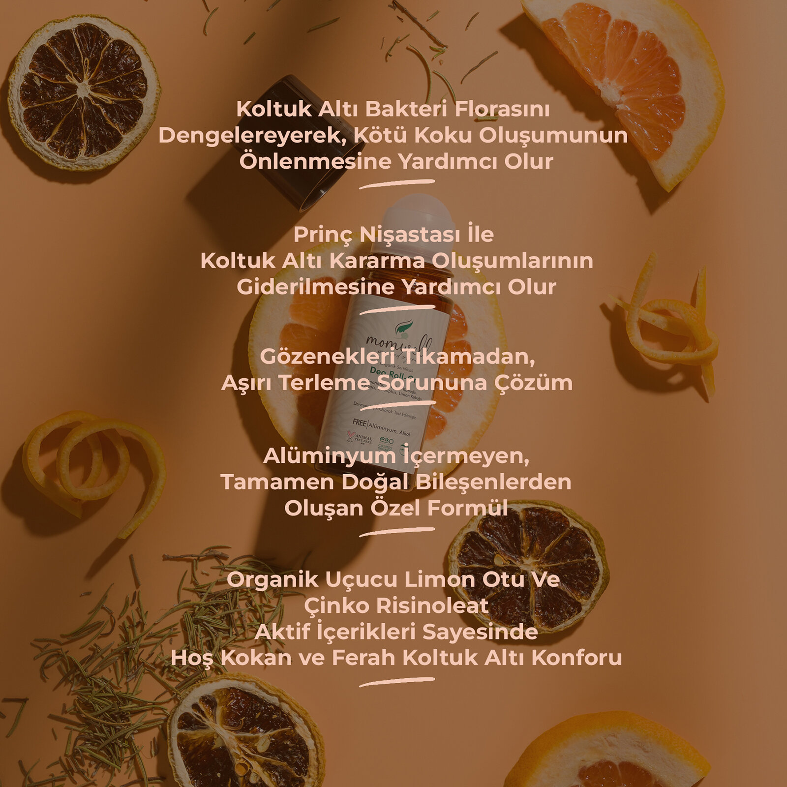 Organik Deo Roll On 50 ml