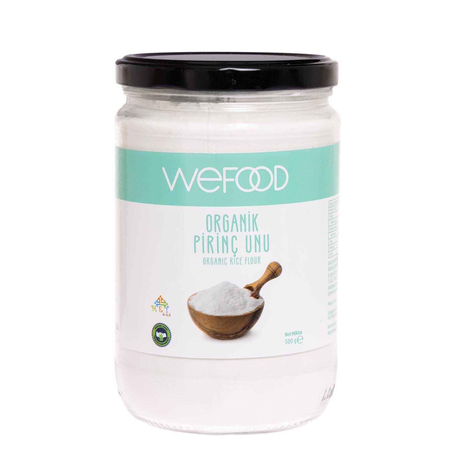 Organik Glutensiz Pirinç Unu 500 gr Organik Glutensiz Pirinç Unu 500 gr