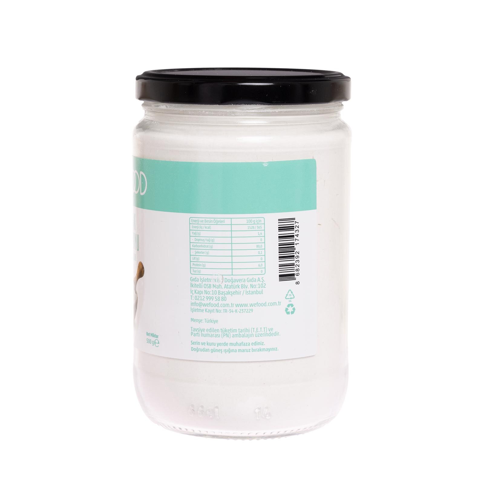 Organik Glutensiz Pirinç Unu 500 gr Organik Glutensiz Pirinç Unu 500 gr