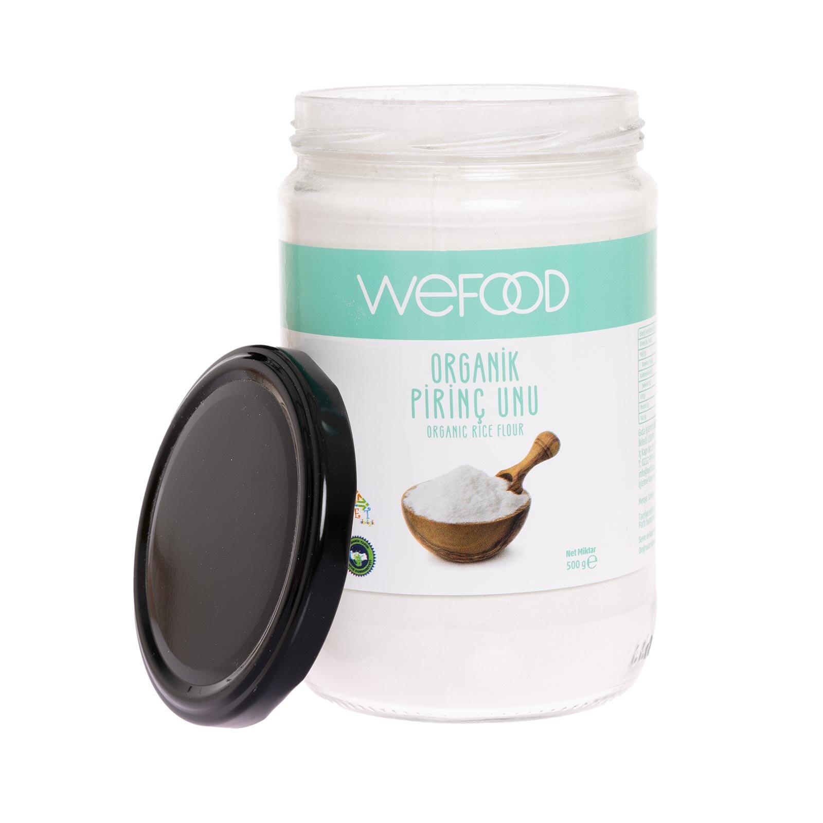 Organik Glutensiz Pirinç Unu 500 gr Organik Glutensiz Pirinç Unu 500 gr