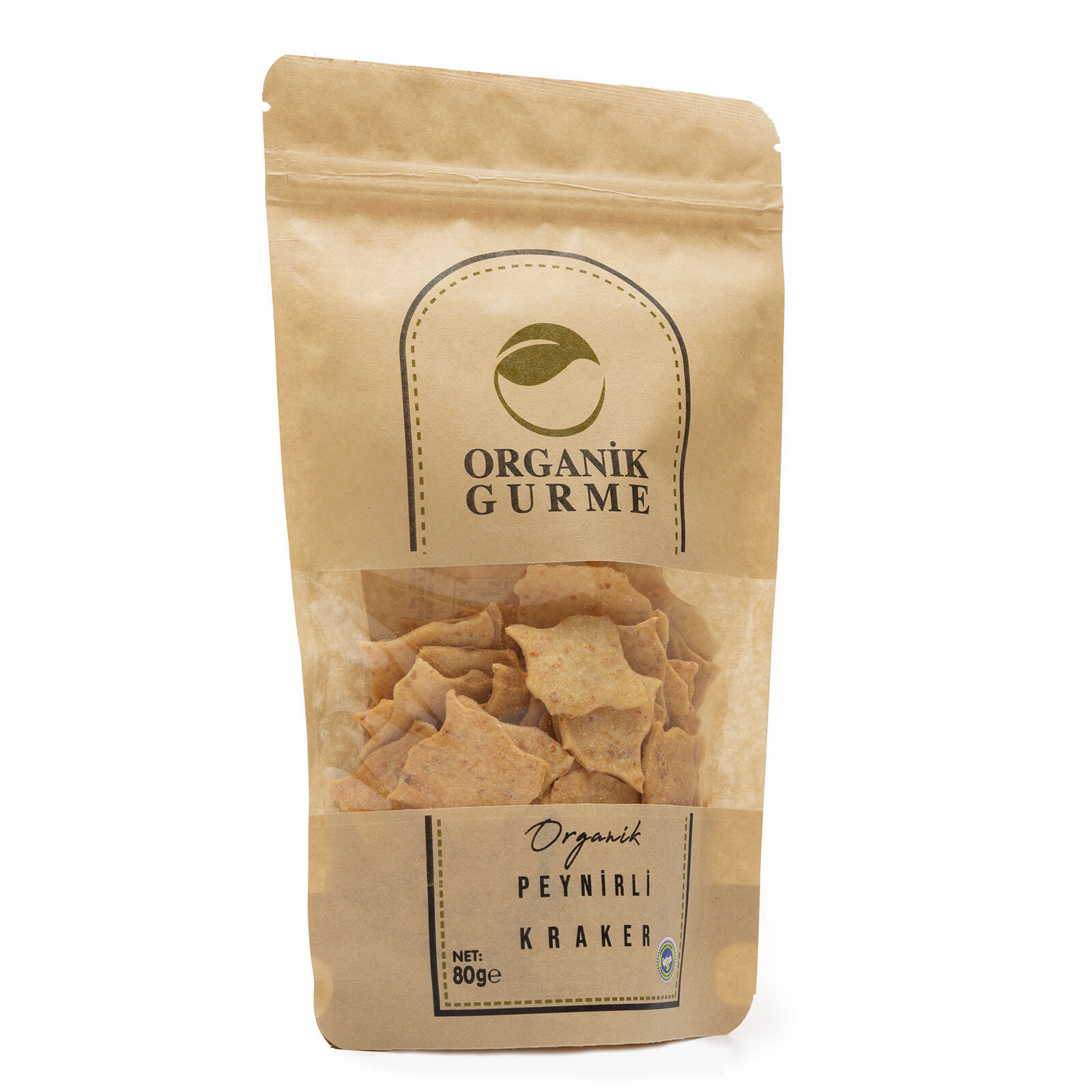ORGANİK&nbsp; PEYNİRLİ KRAKER&nbsp; 80 GR