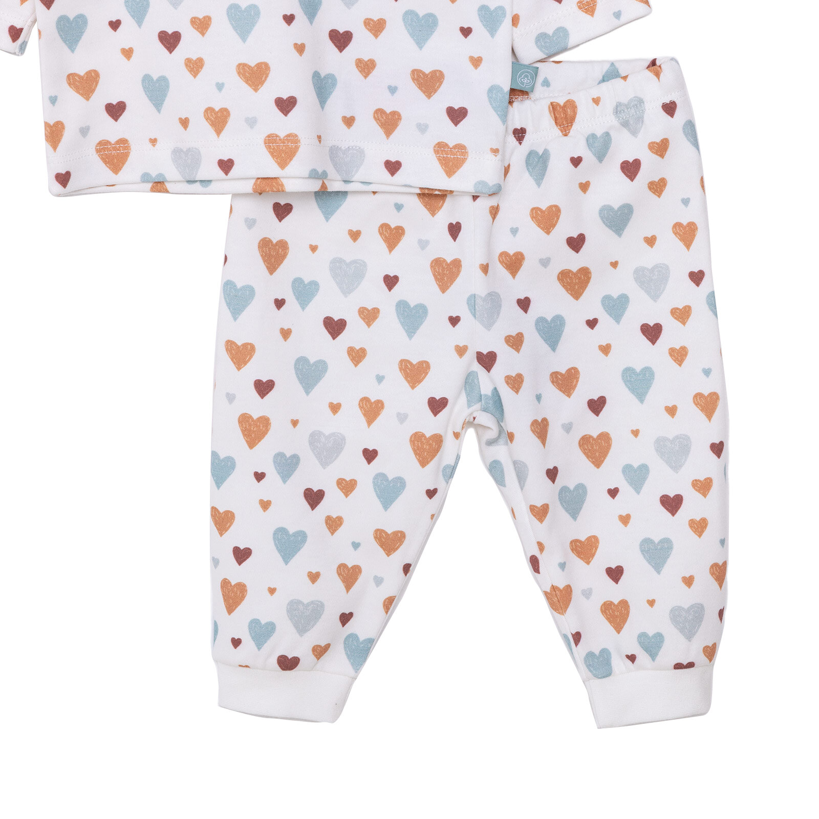 Kız Bebek Pijama Takım Organik Kumaş Çıtçıtlı Pambuliq Bisiklet Yaka Uzun Kollu Kız Bebek Pijama Takım Organik Kumaş Çıtçıtlı Pambuliq Bisiklet Yaka Uzun Kollu