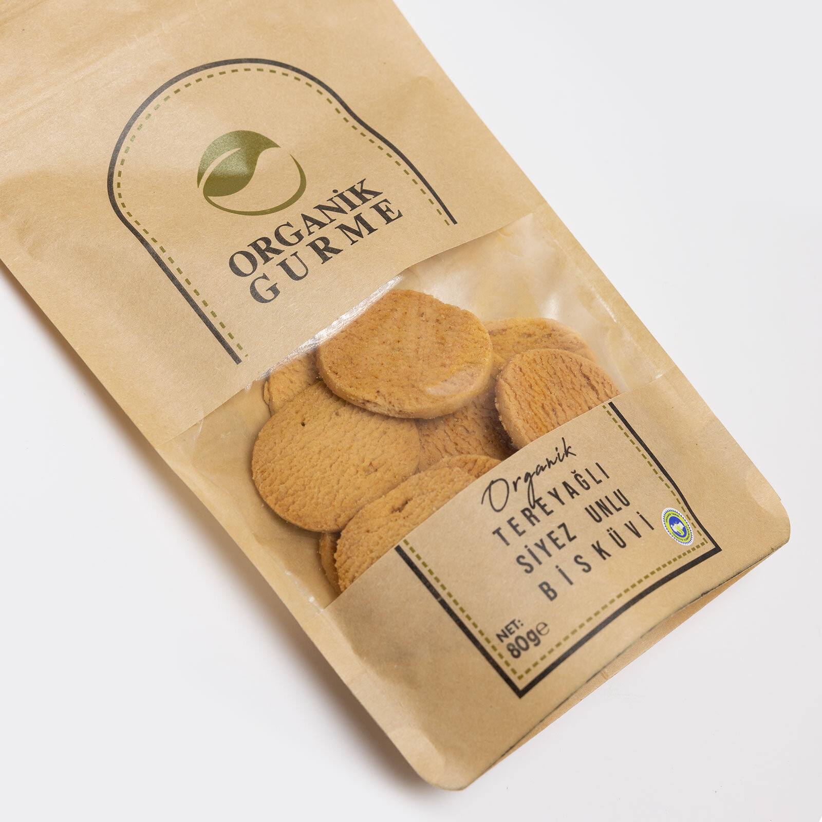 ORGANİK TEREYAĞLI SİYEZ UNLU BİSKÜVİ 80 GR ORGANİK TEREYAĞLI SİYEZ UNLU BİSKÜVİ 80 GR