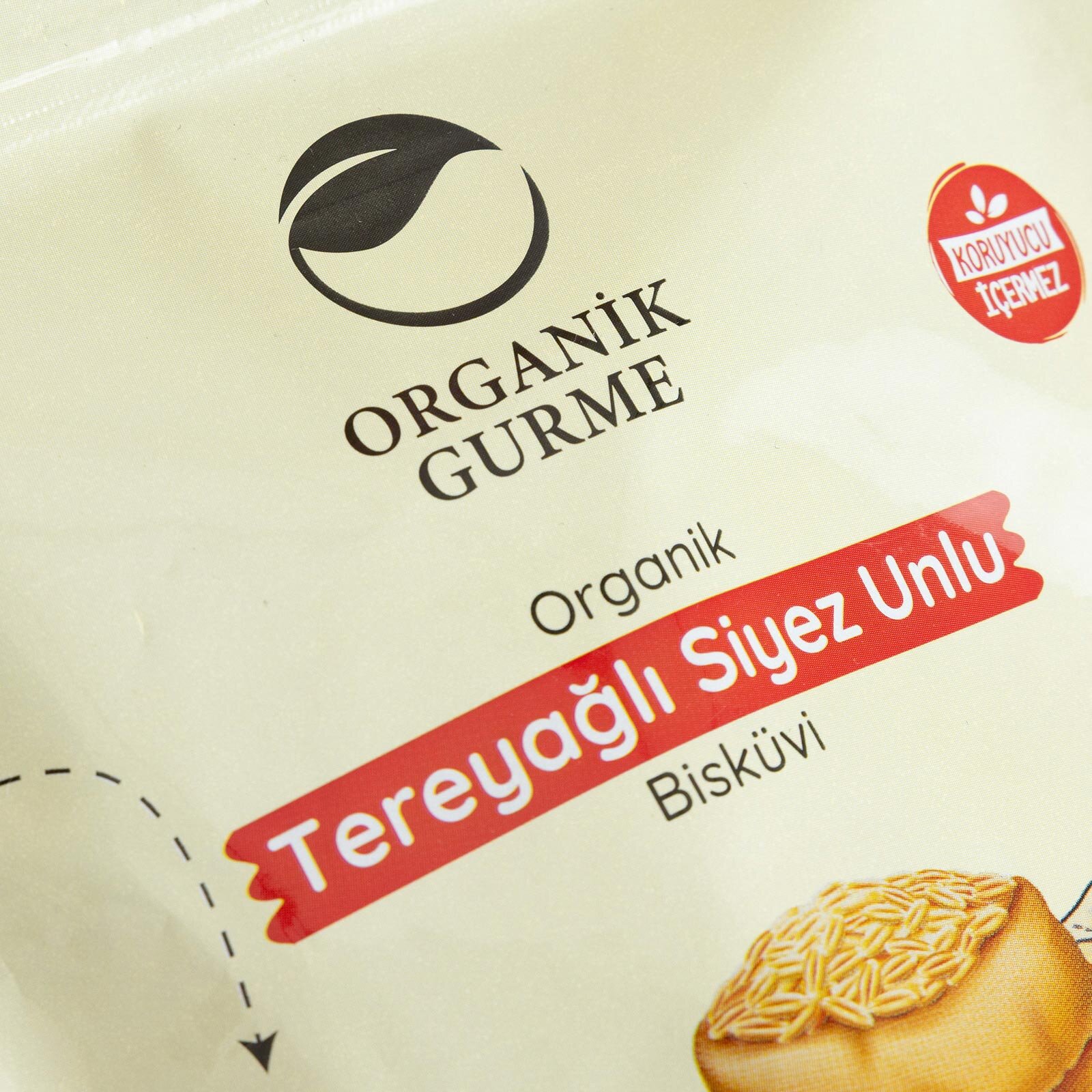 ORGANİK TEREYAĞLI SİYEZ UNLU BİSKÜVİ&nbsp;80 GR