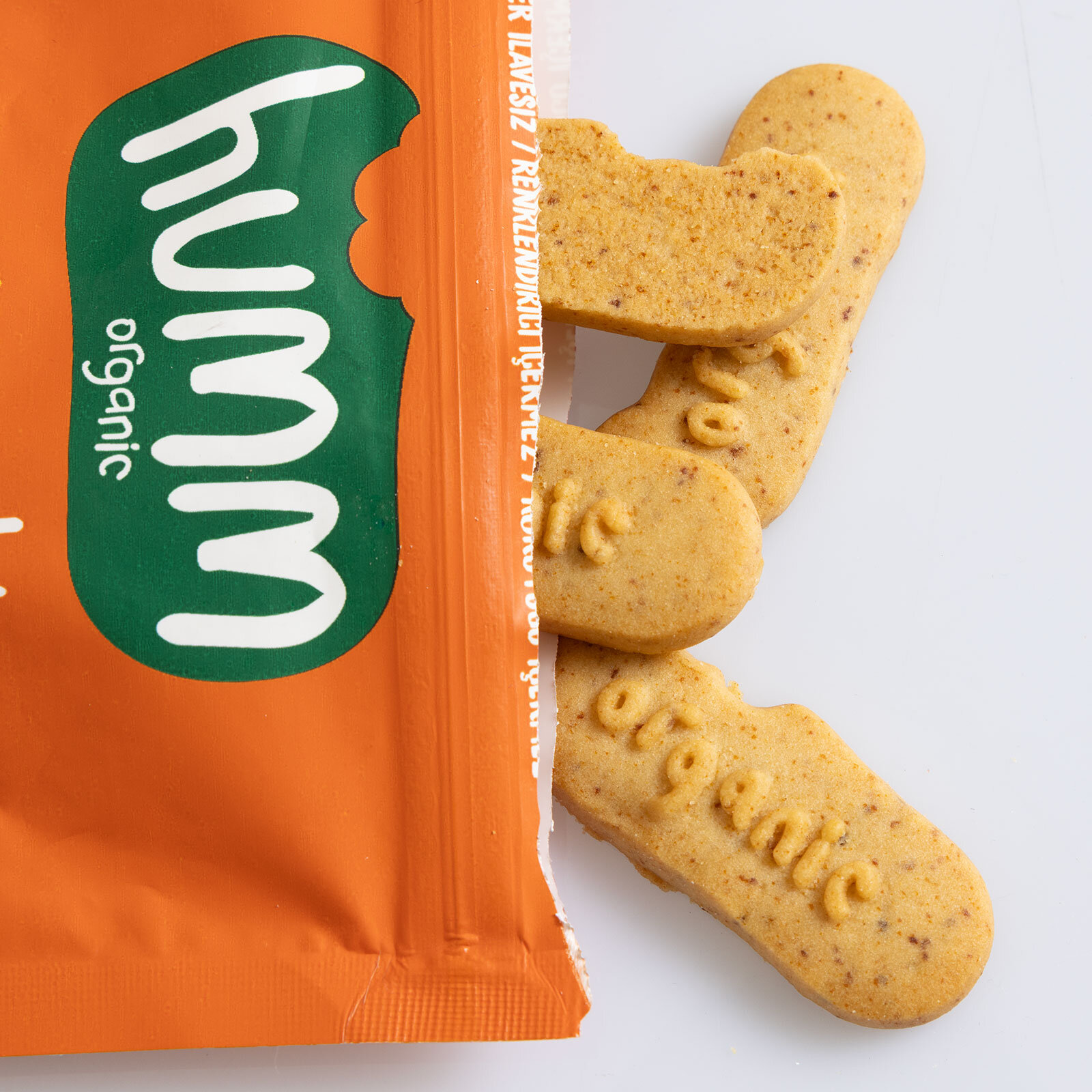 Organik Vegan Portakal Kurabiye 55 gr Organik Vegan Portakal Kurabiye 55 gr