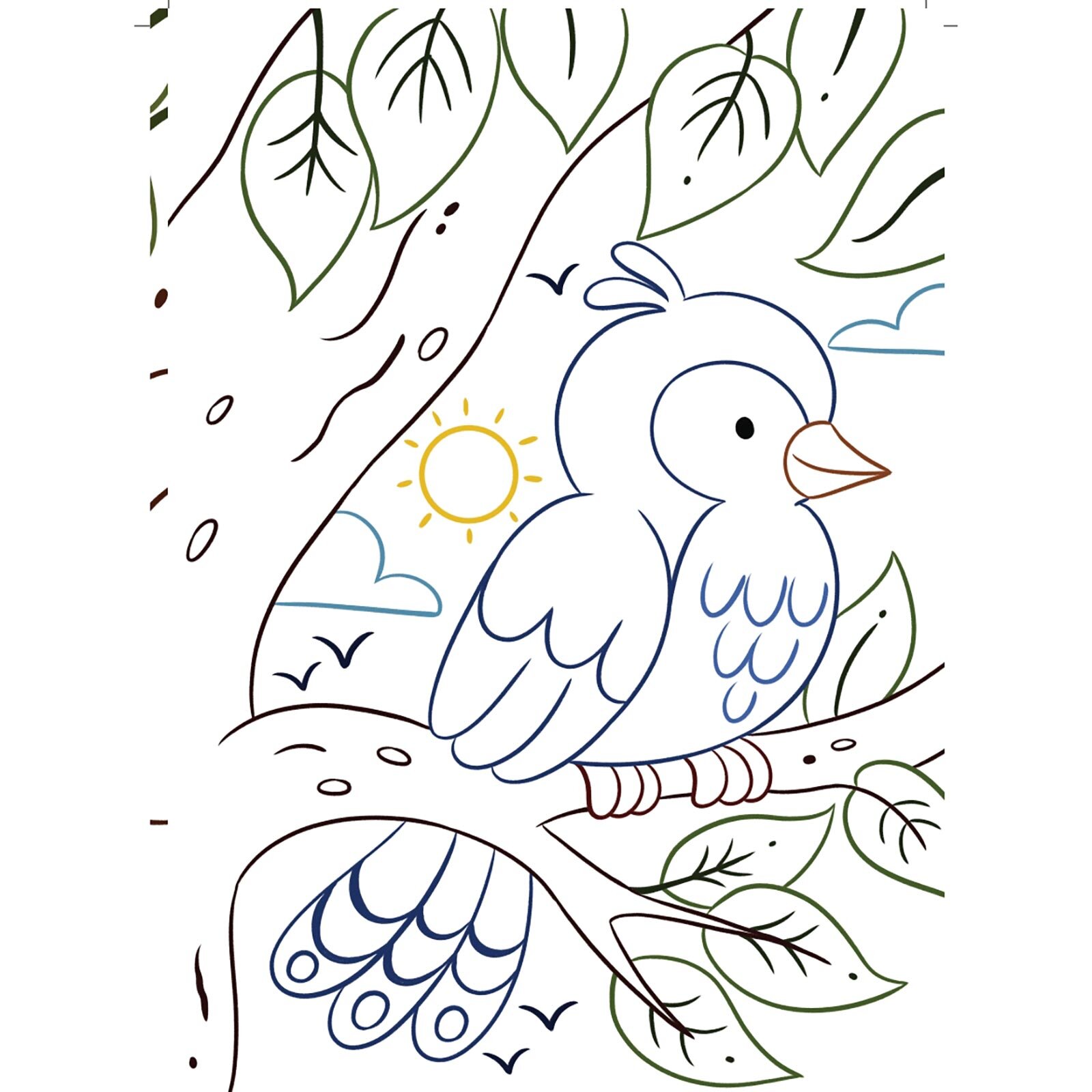 Orman - Boyama Kitabım