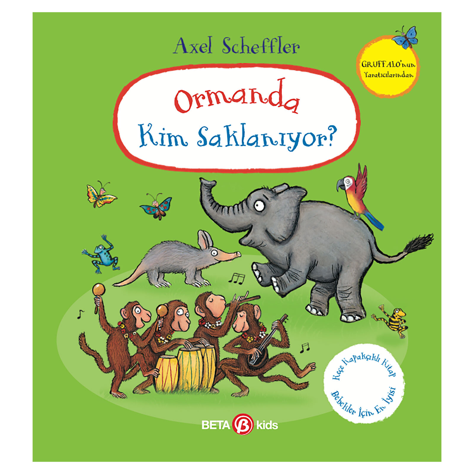 Ormanda Kim Saklanıyor? (Keçe Kapaklı Kitap) Ormanda Kim Saklanıyor? (Keçe Kapaklı Kitap)