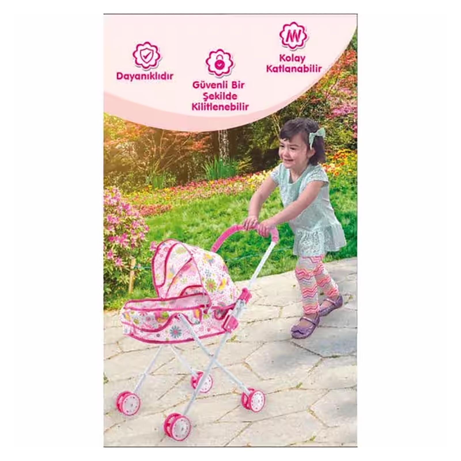 Oyuncak Metal Beşik Puset