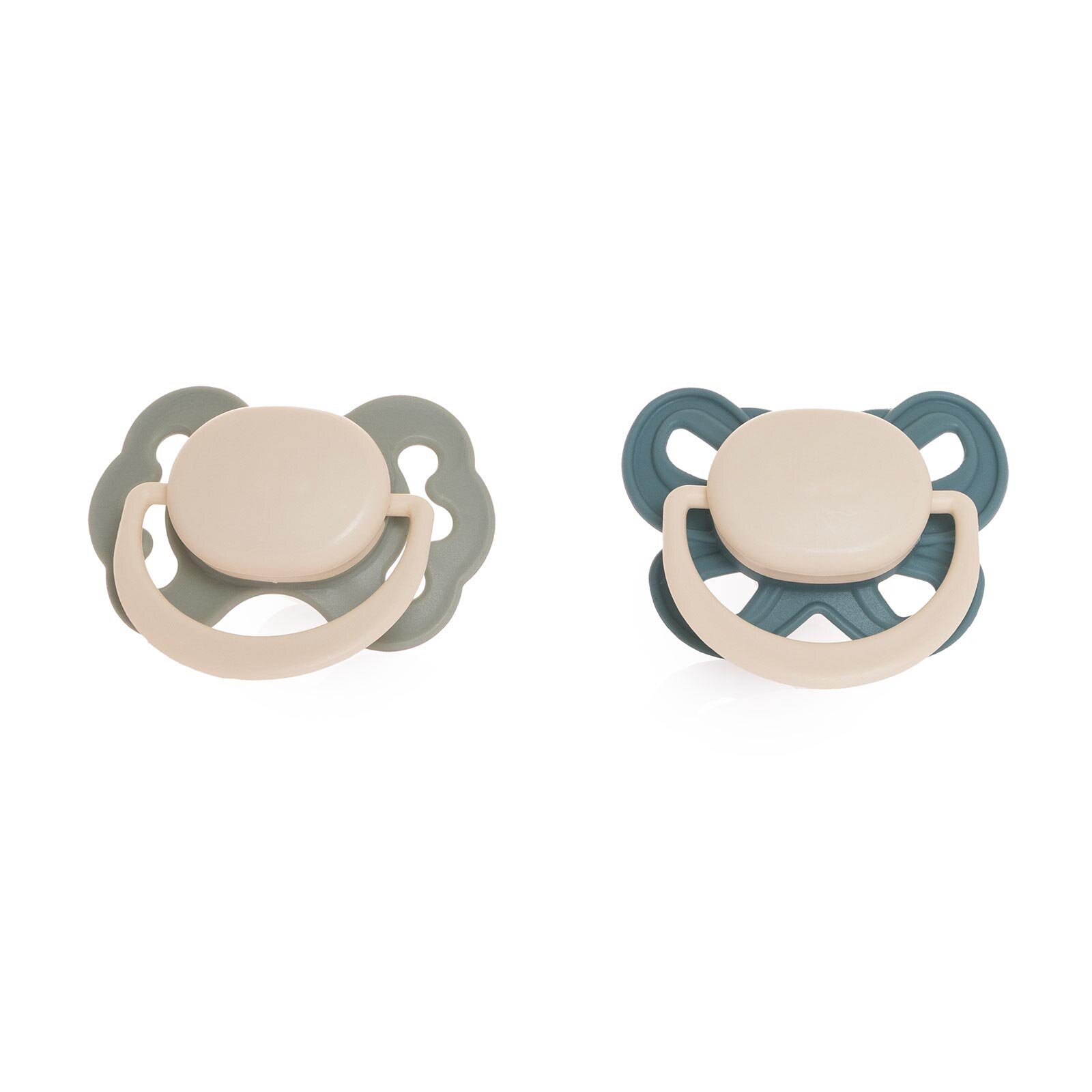 Palyaço ve Kelebek Emzik no:1 Pastel Mavi & Nehir Yeşili 0-6 Ay