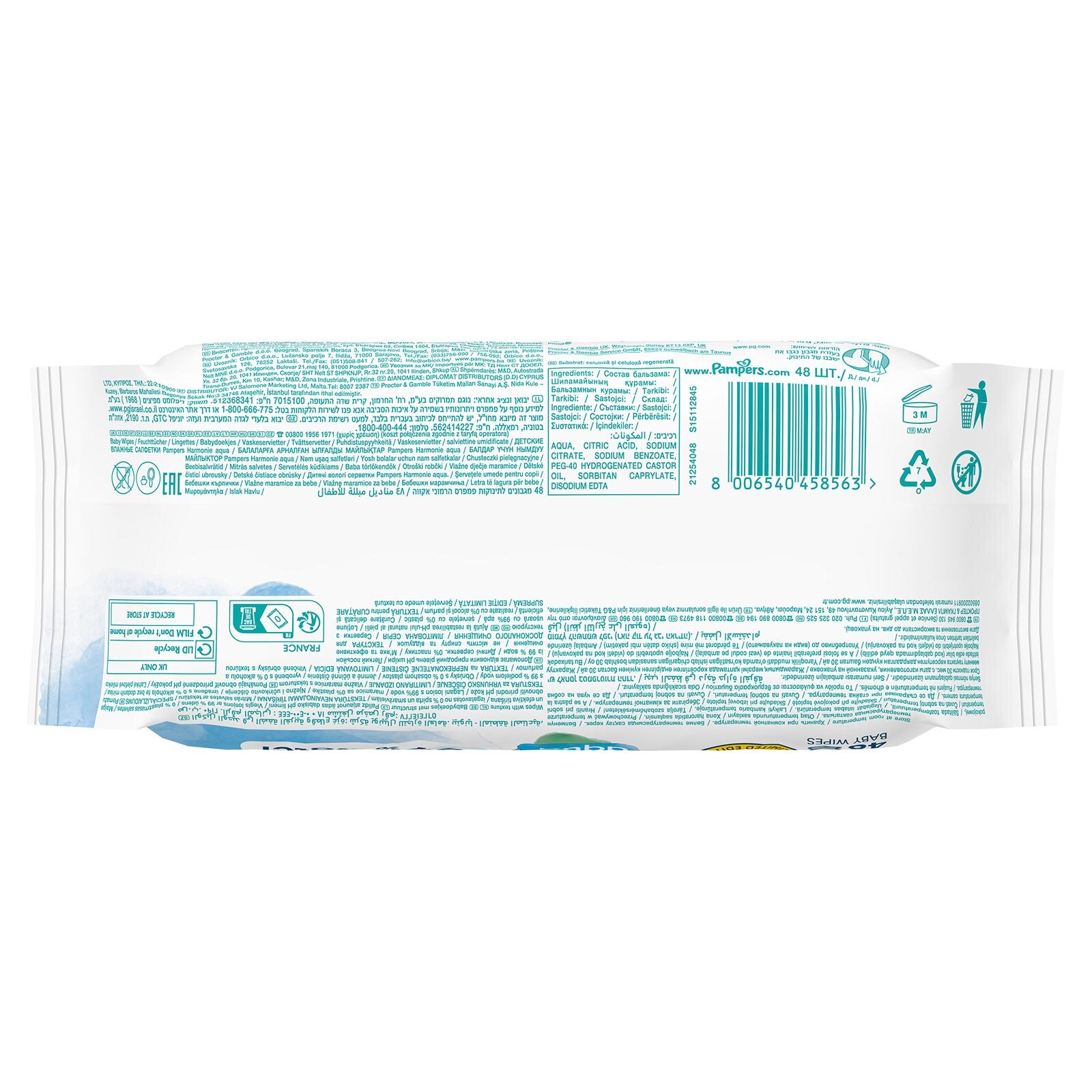 Pampers Islak Havlu Premıum 48 Adet