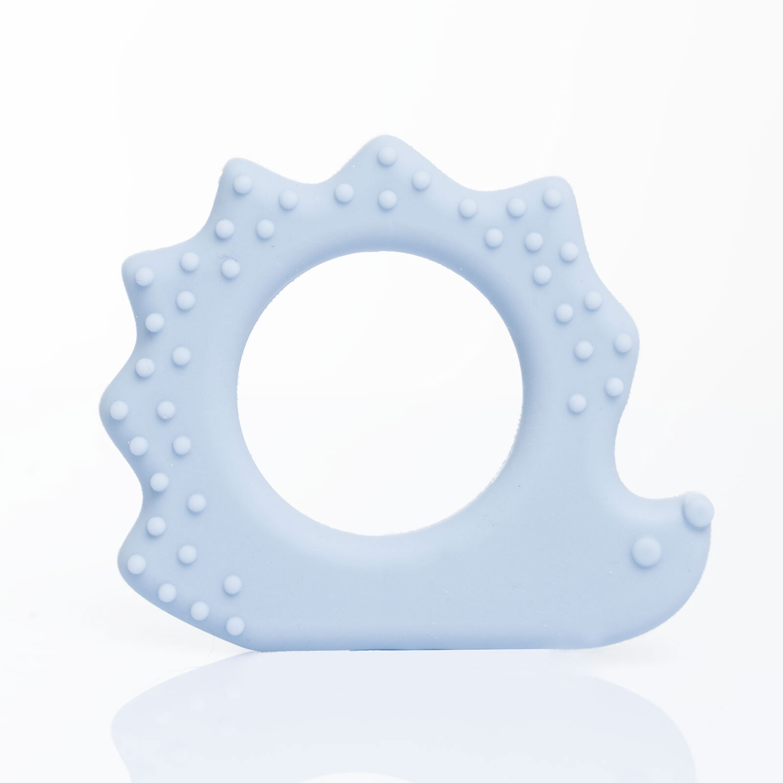 Kirpi Silikon Diş Kaşıyıcı Buz Mavisi