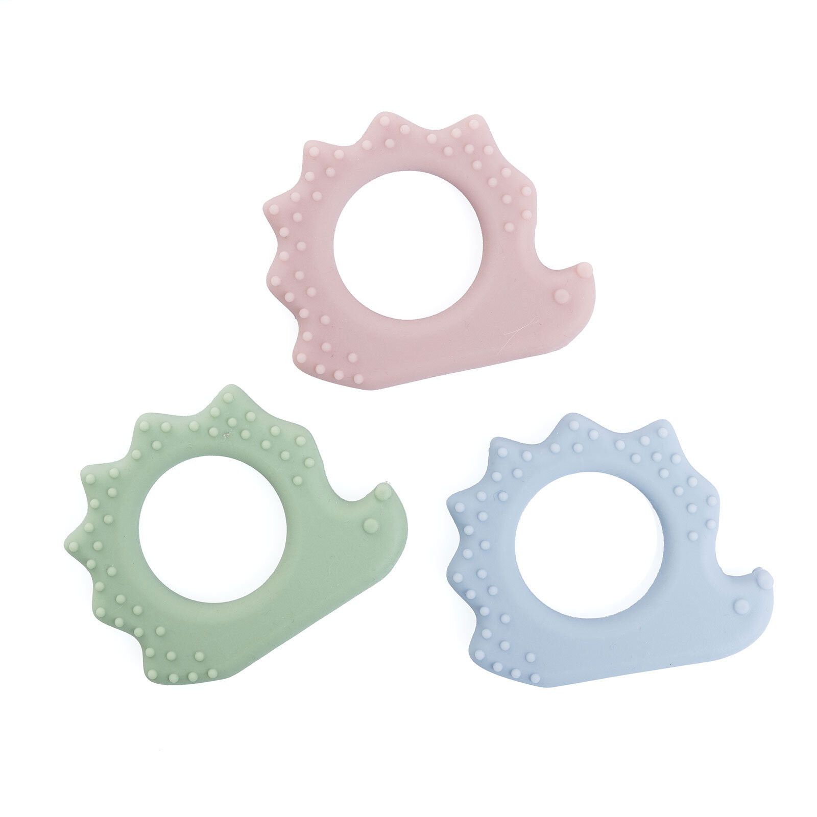 Kirpi Silikon Diş Kaşıyıcı Buz Mavisi