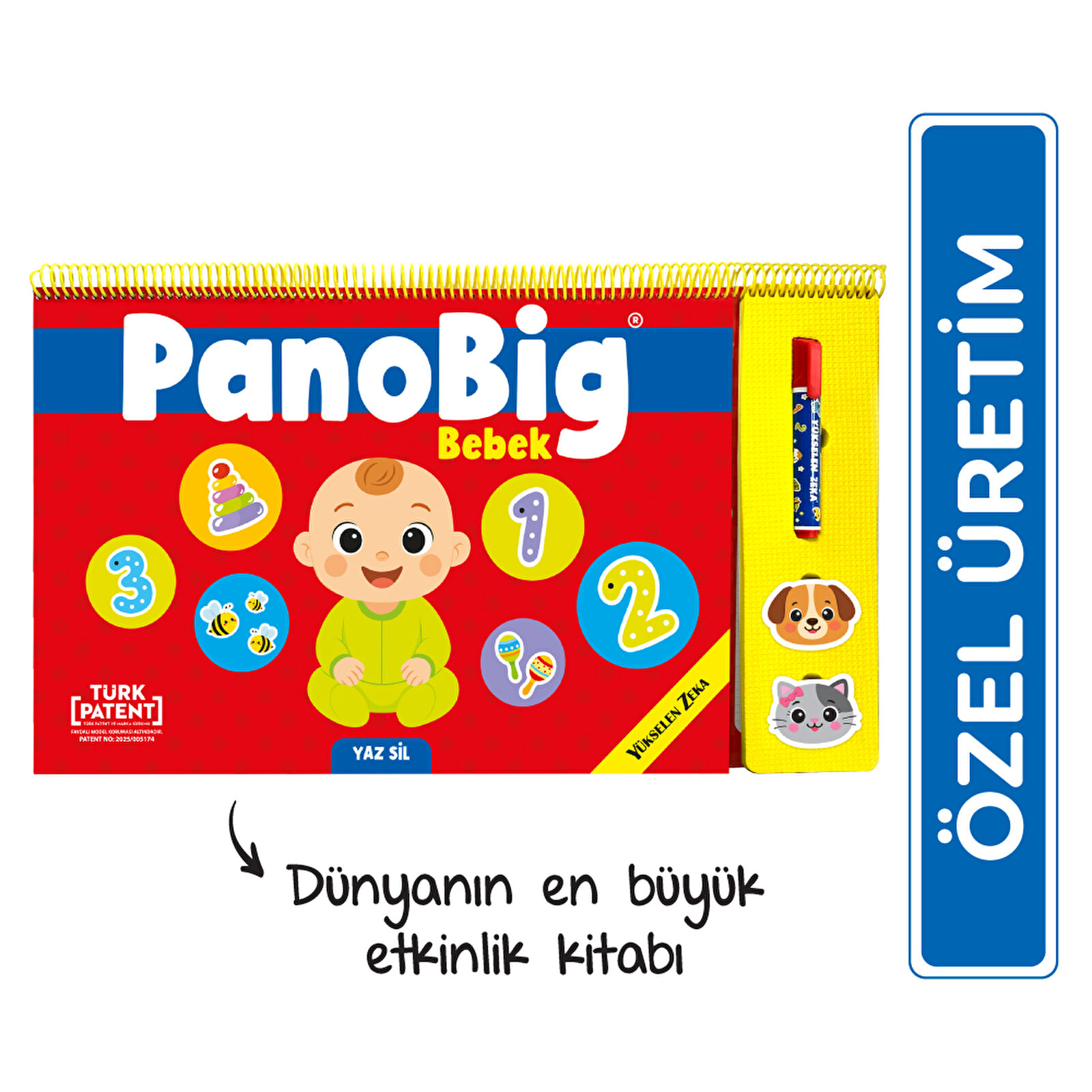 PanoBig Bebek - Dünyanın En Büyük Etkinlik Kitab PanoBig Bebek - Dünyanın En Büyük Etkinlik Kitab