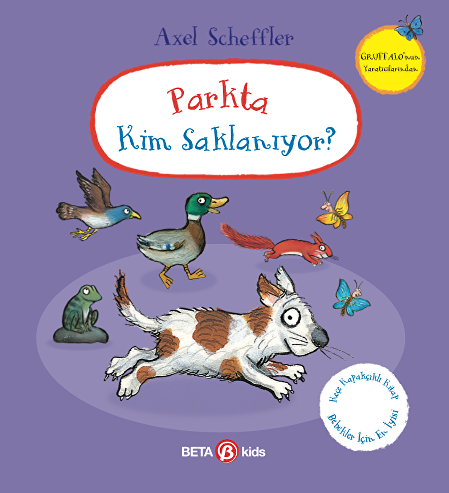 Parkta Kim Saklanıyor? (Keçe Kapaklı Kitap)