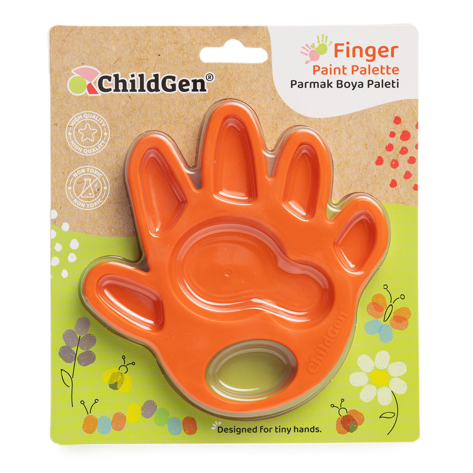 Parmak Boya Paleti Parmak Boya Paleti