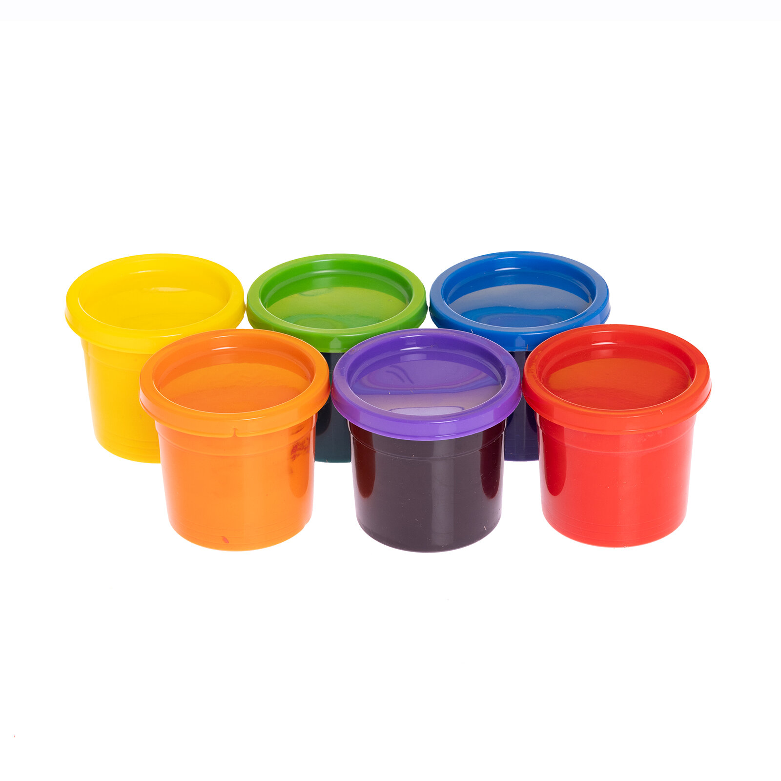 parmak boyası - 6 renkx50 gr parmak boyası - 6 renkx50 gr