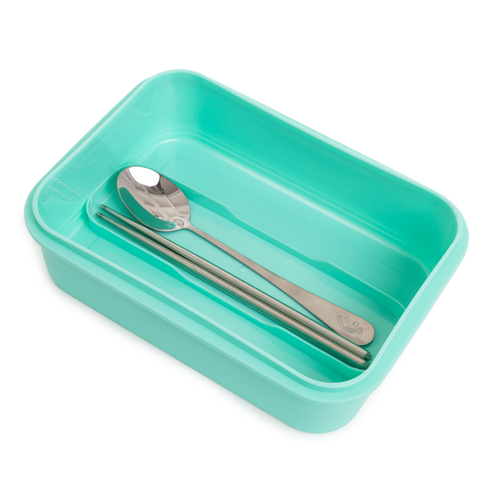Paslanmaz Çelik 620ml Lunch Box-Yeşil