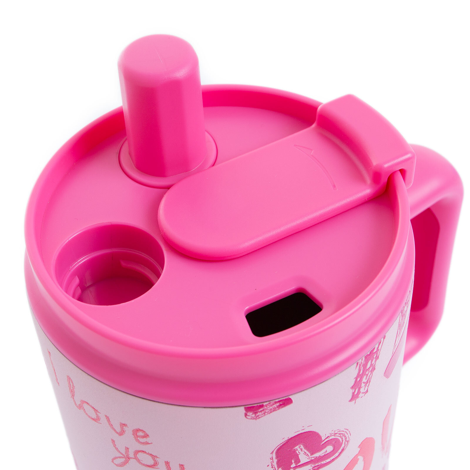 Paslanmaz Çelik Mug ve Matara Termos 800 ml Pembe