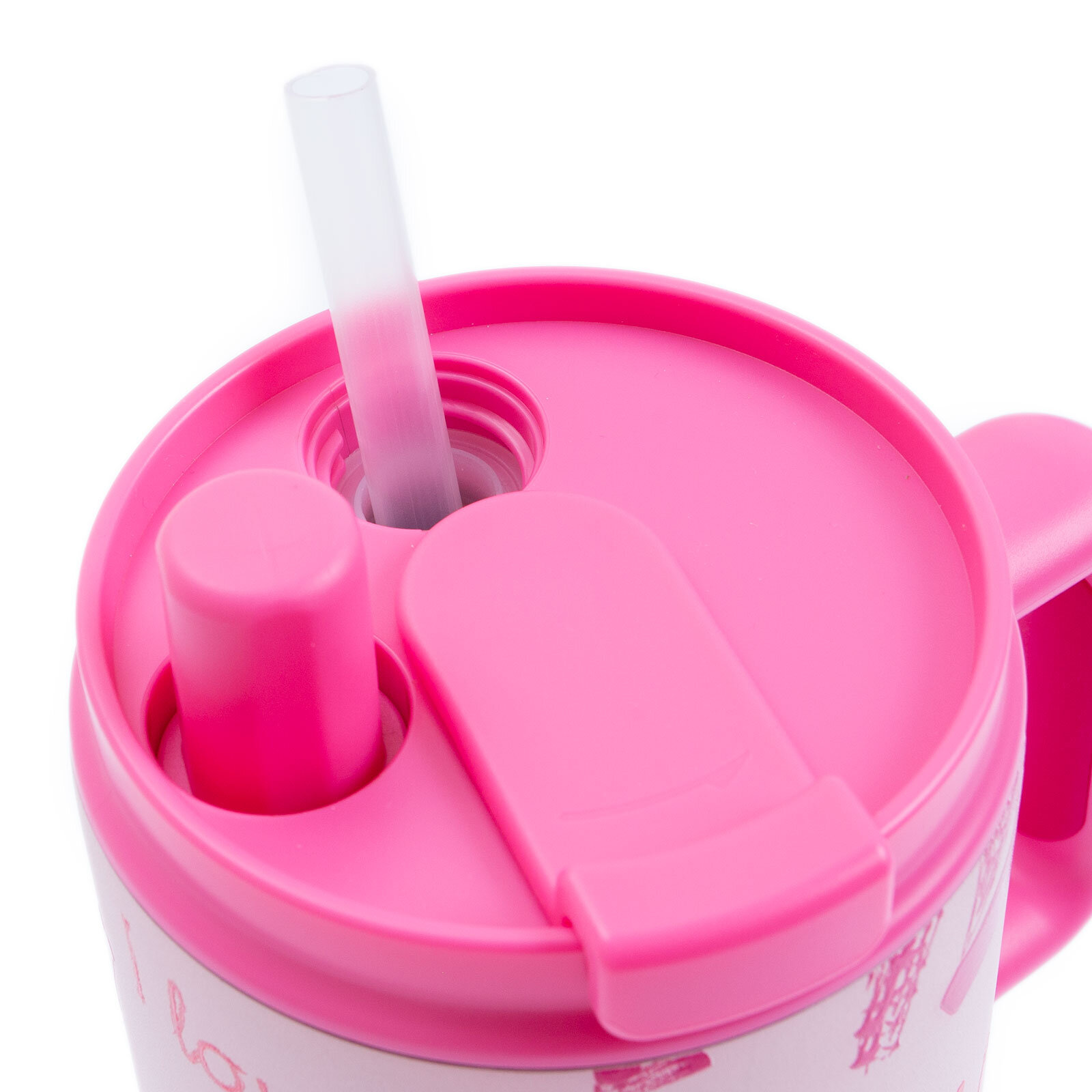 Paslanmaz Çelik Mug ve Matara Termos 800 ml Pembe