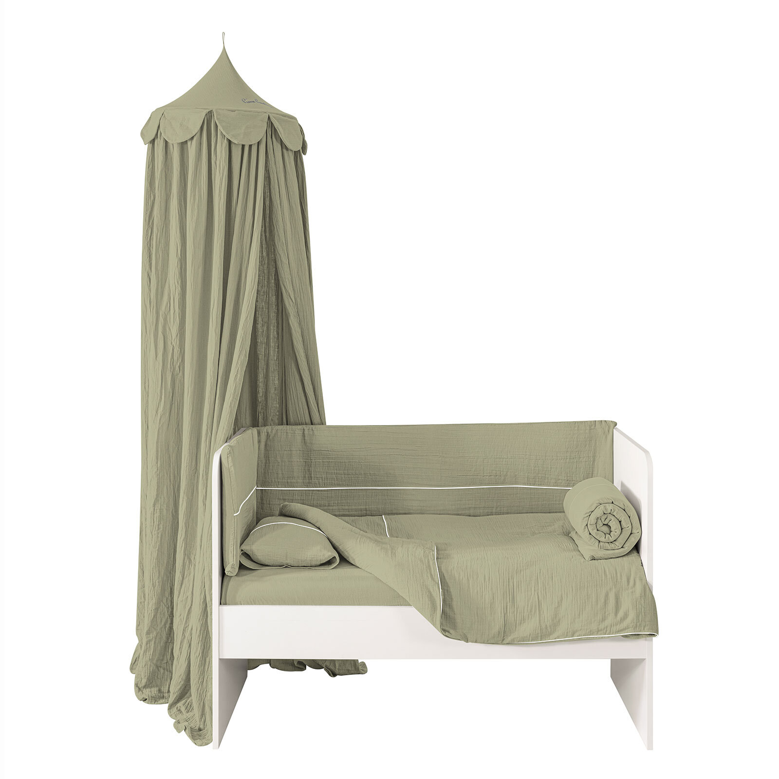 Çocuk Müslin Cibinlik Seti Mint