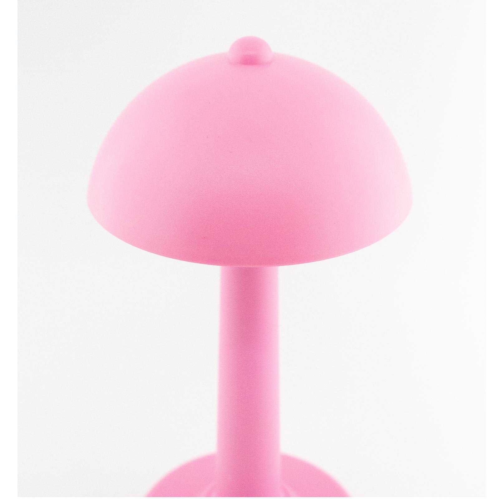 Şarjlı ve 3 Kademe Işık Ayarlı Masa Lambası Pembe
