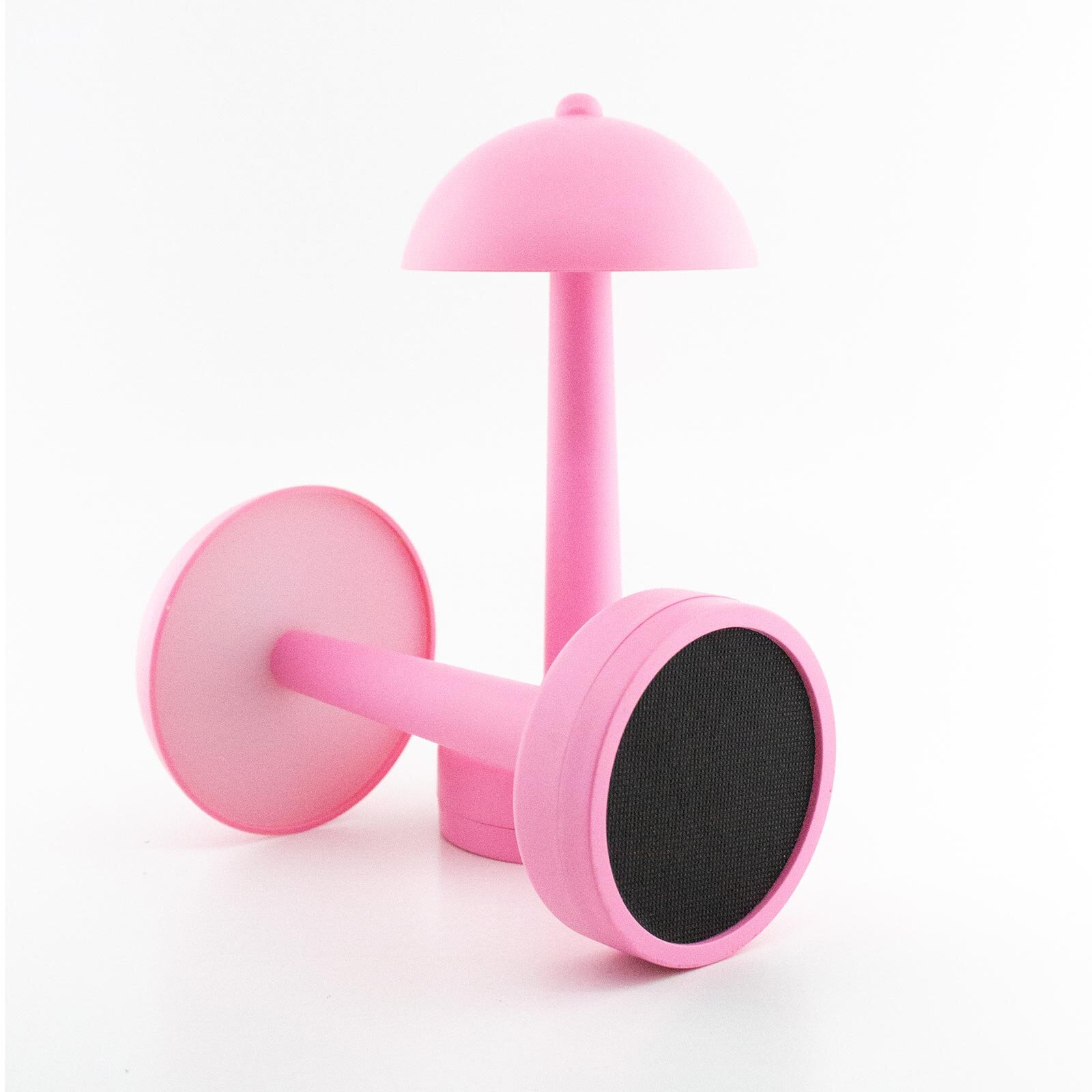 Şarjlı ve 3 Kademe Işık Ayarlı Masa Lambası Pembe