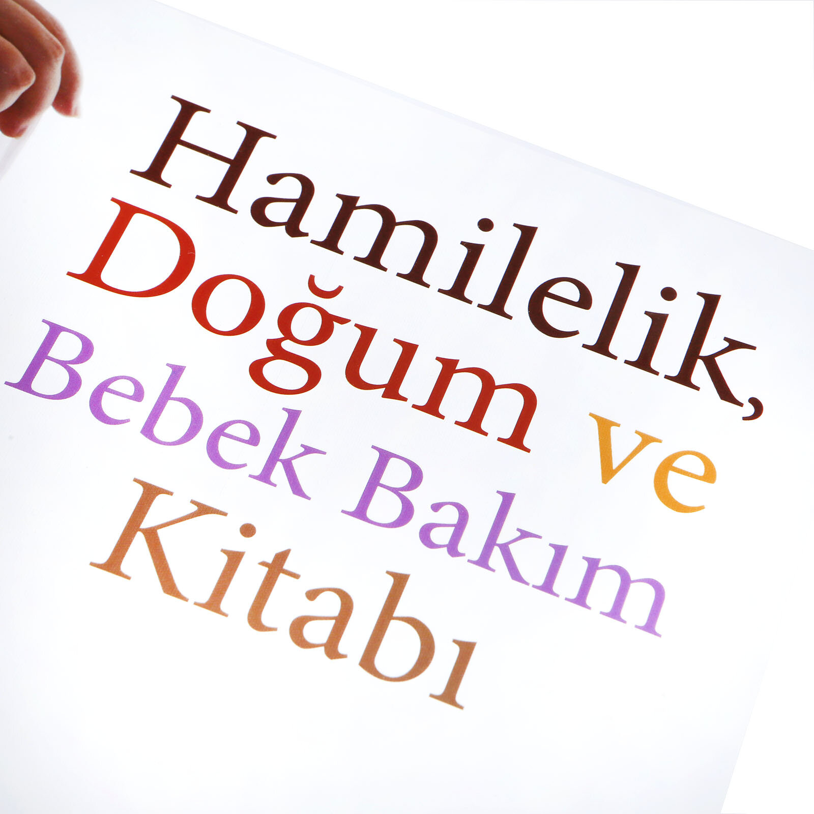 Hamilelik, Doğum ve Bebek Bakım Kitabı