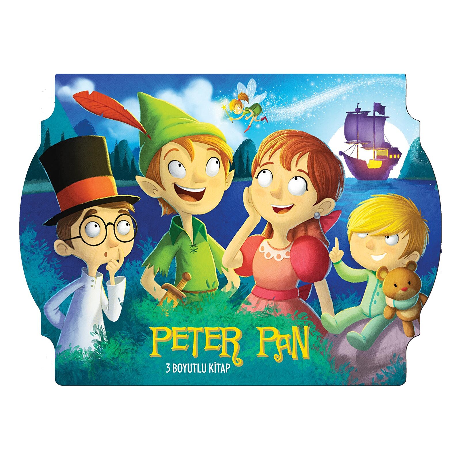 Peter Pan - 3 Boyutlu Kitap