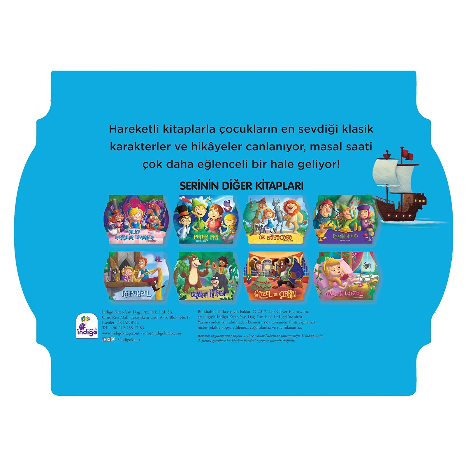 Peter Pan - 3 Boyutlu Kitap