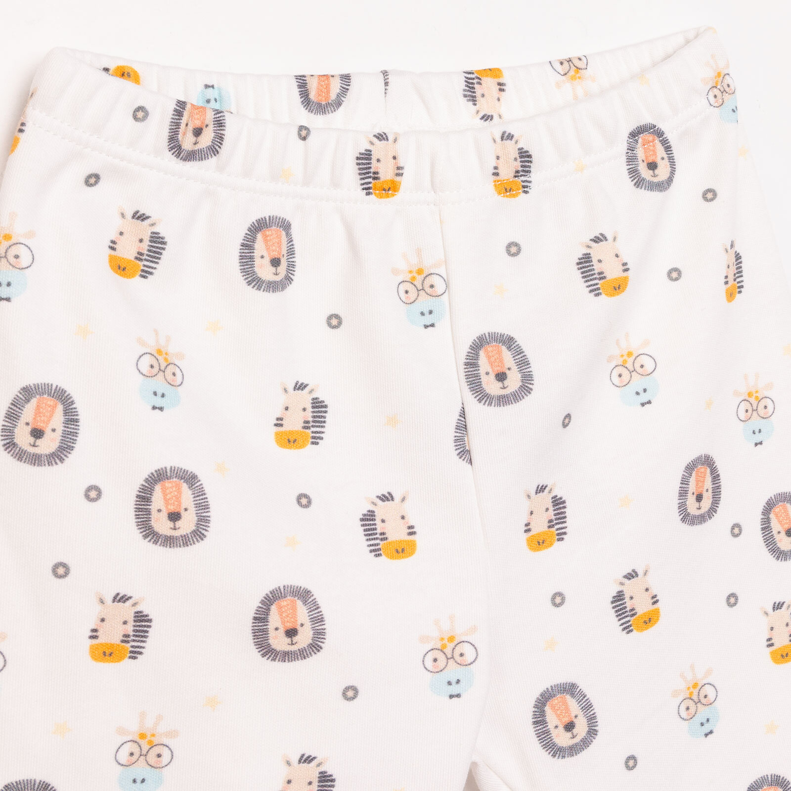 Erkek Bebek Pijama Takımı İnterlok Çıtçıtlı Pambuliq Pijama Takımı Bisiklet Yaka Uzun Kol Koyu Sarı