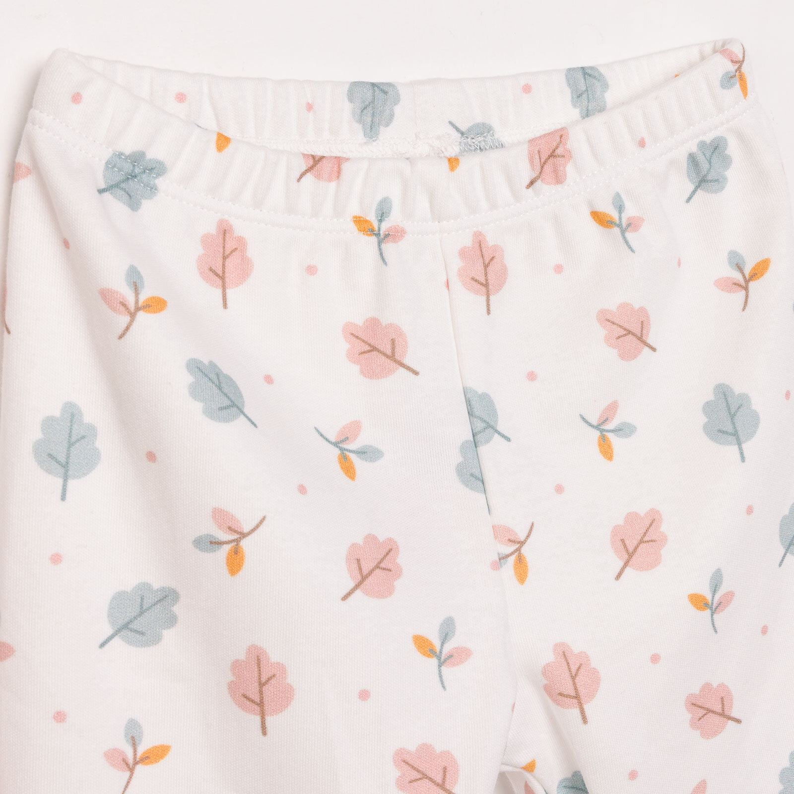 Kız Bebek Pijama Takım İnterlok Yaprak Desenli Çıtçıtlı Pambuliq Tema Bisiklet Yaka Uzun Kol Pembe Kız Bebek Pijama Takım İnterlok Yaprak Desenli Çıtçıtlı Pambuliq Tema Bisiklet Yaka Uzun Kol Pembe