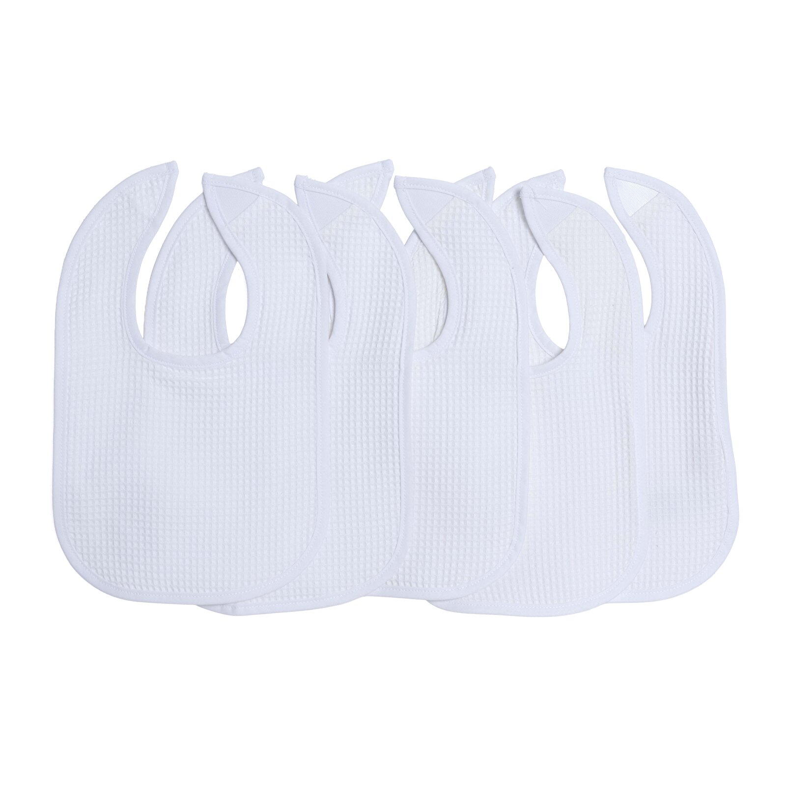 Pike Kumaş Astarlı Mama Önlük 5'li