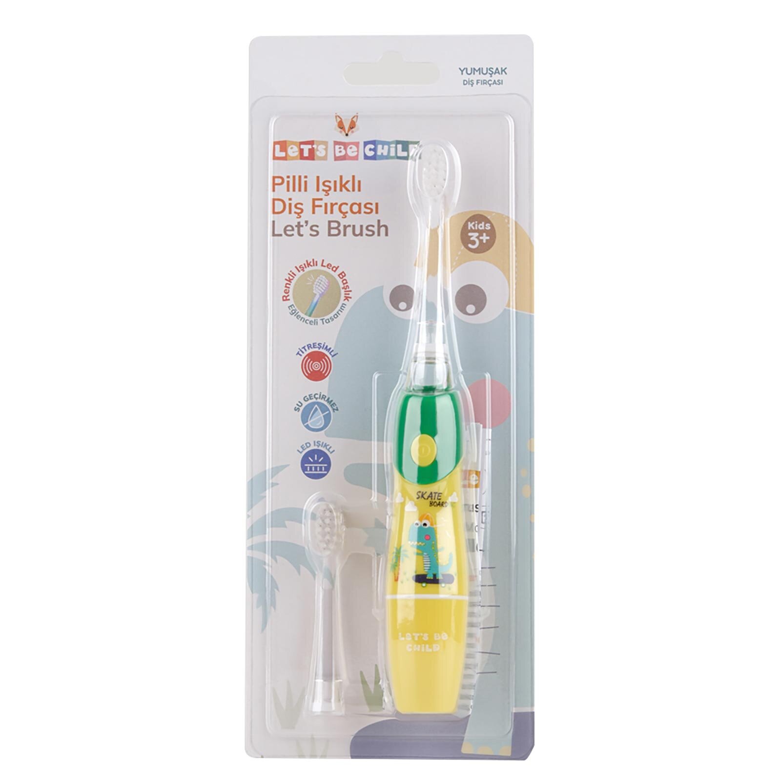Pilli Işıklı Diş Fırçası