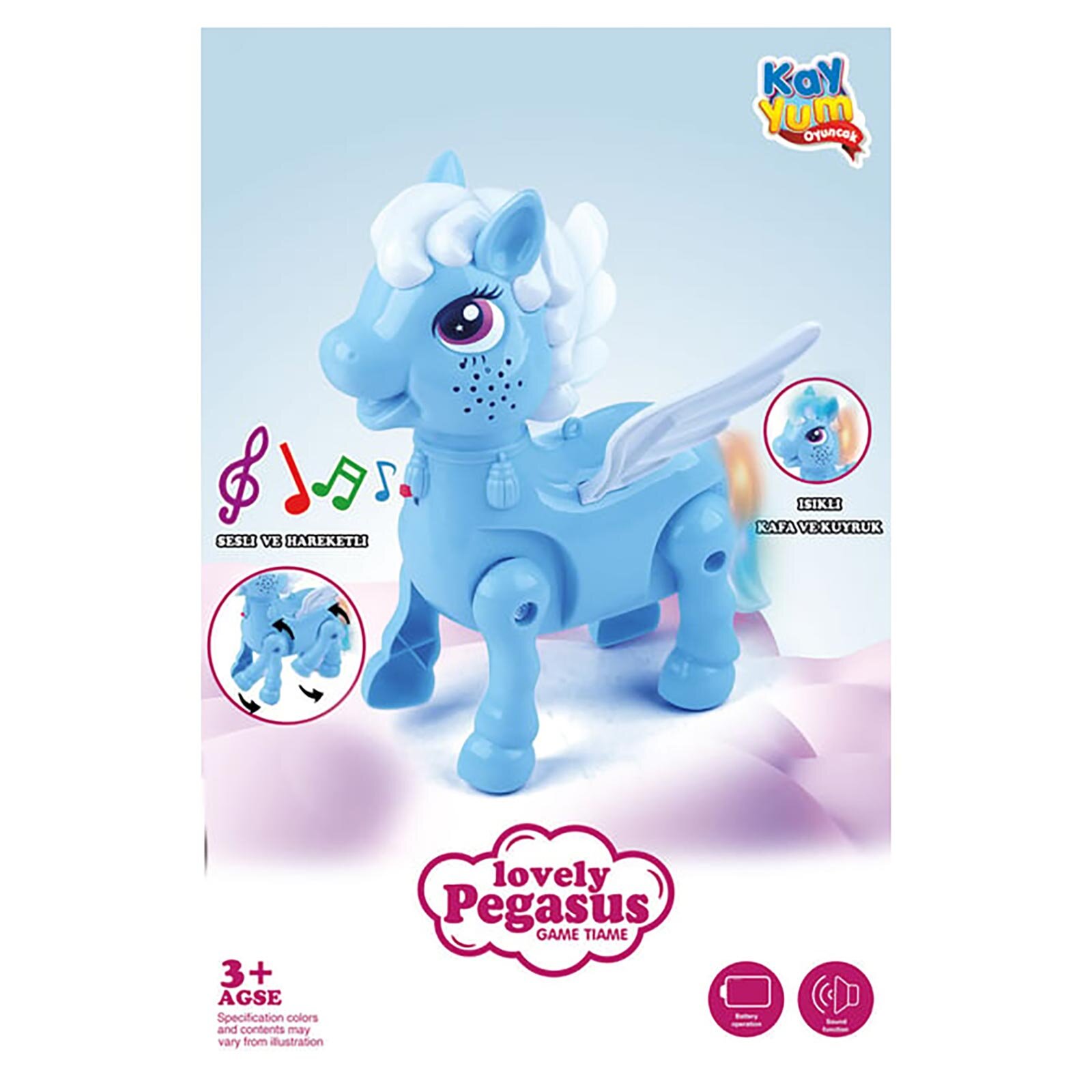 Pilli Kanatlı Sevimli At Pilli Kanatlı Sevimli At