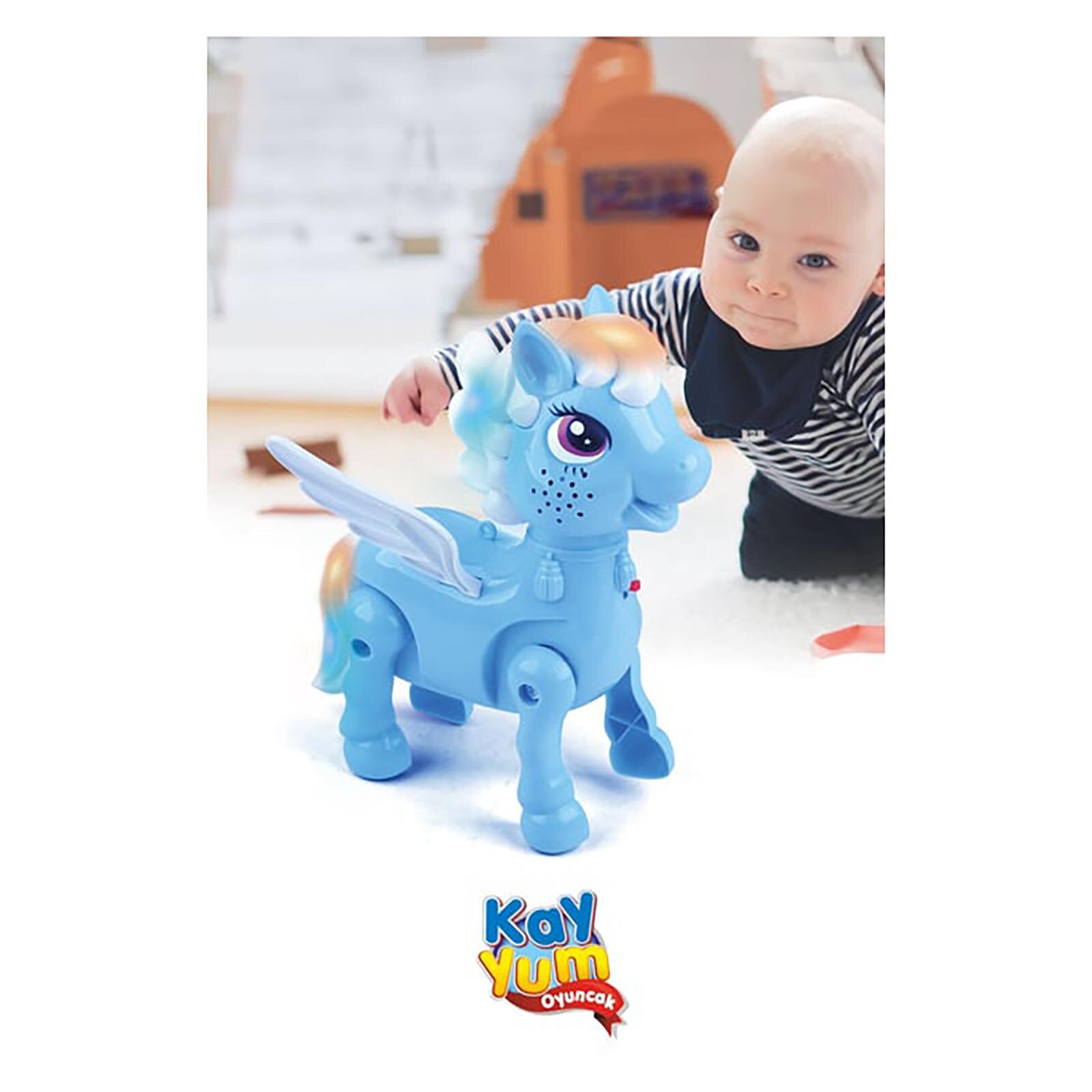 Pilli Kanatlı Sevimli At Pilli Kanatlı Sevimli At