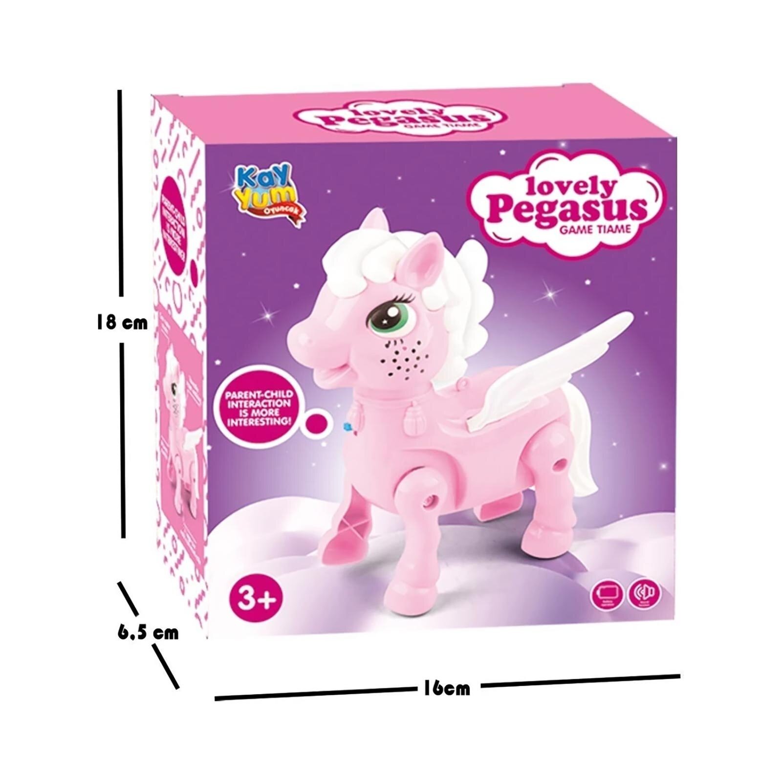 Pilli Kanatlı Sevimli At Pilli Kanatlı Sevimli At