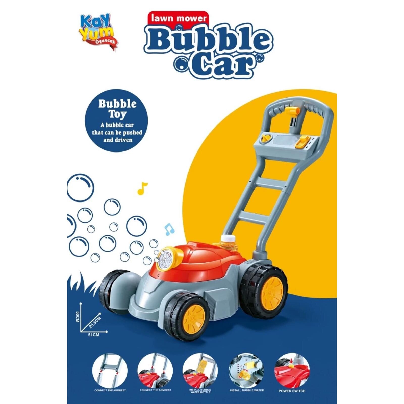 Pilli Köpük Atan Çim Makinası Pilli Köpük Atan Çim Makinası