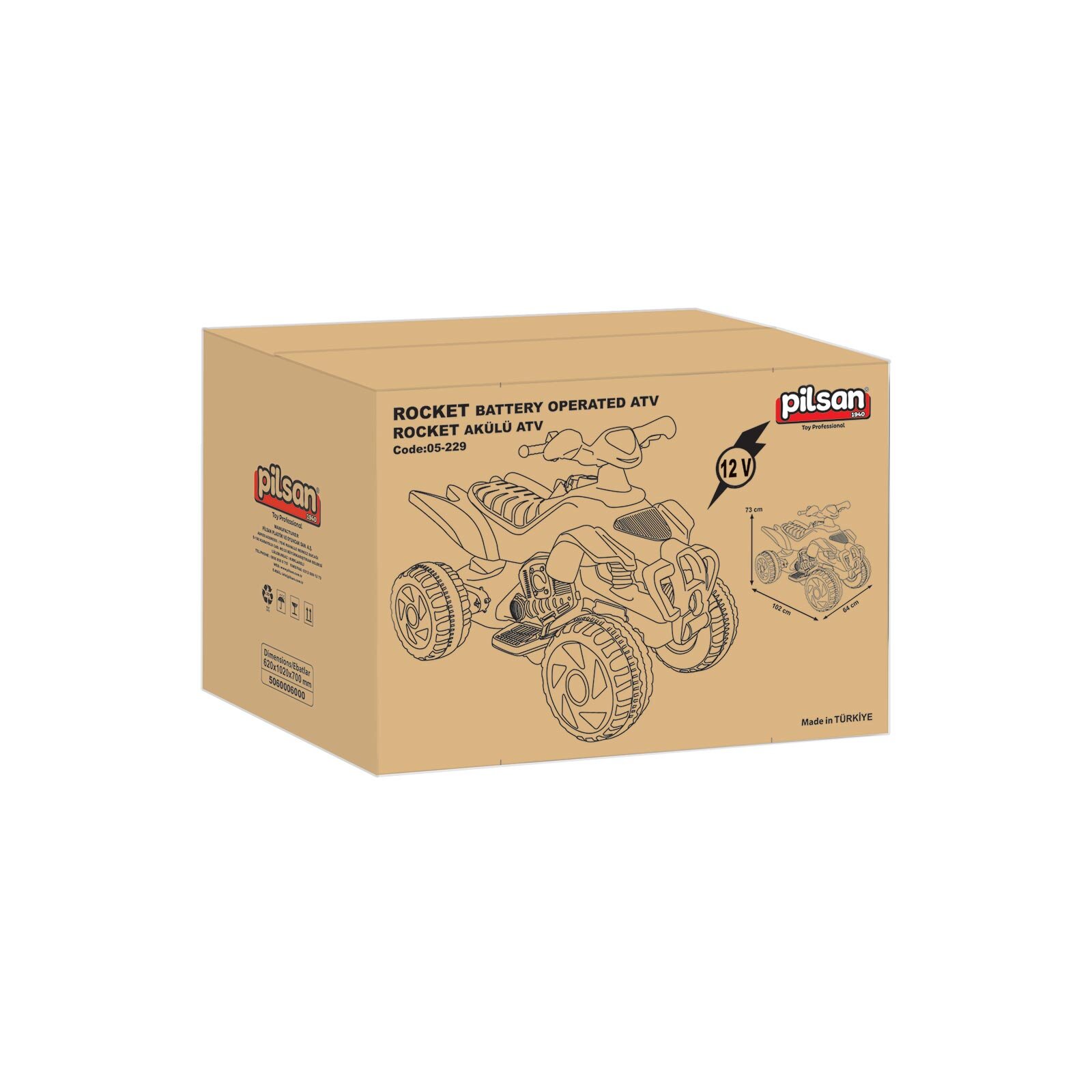 Pilsan Roket ATV Asortili