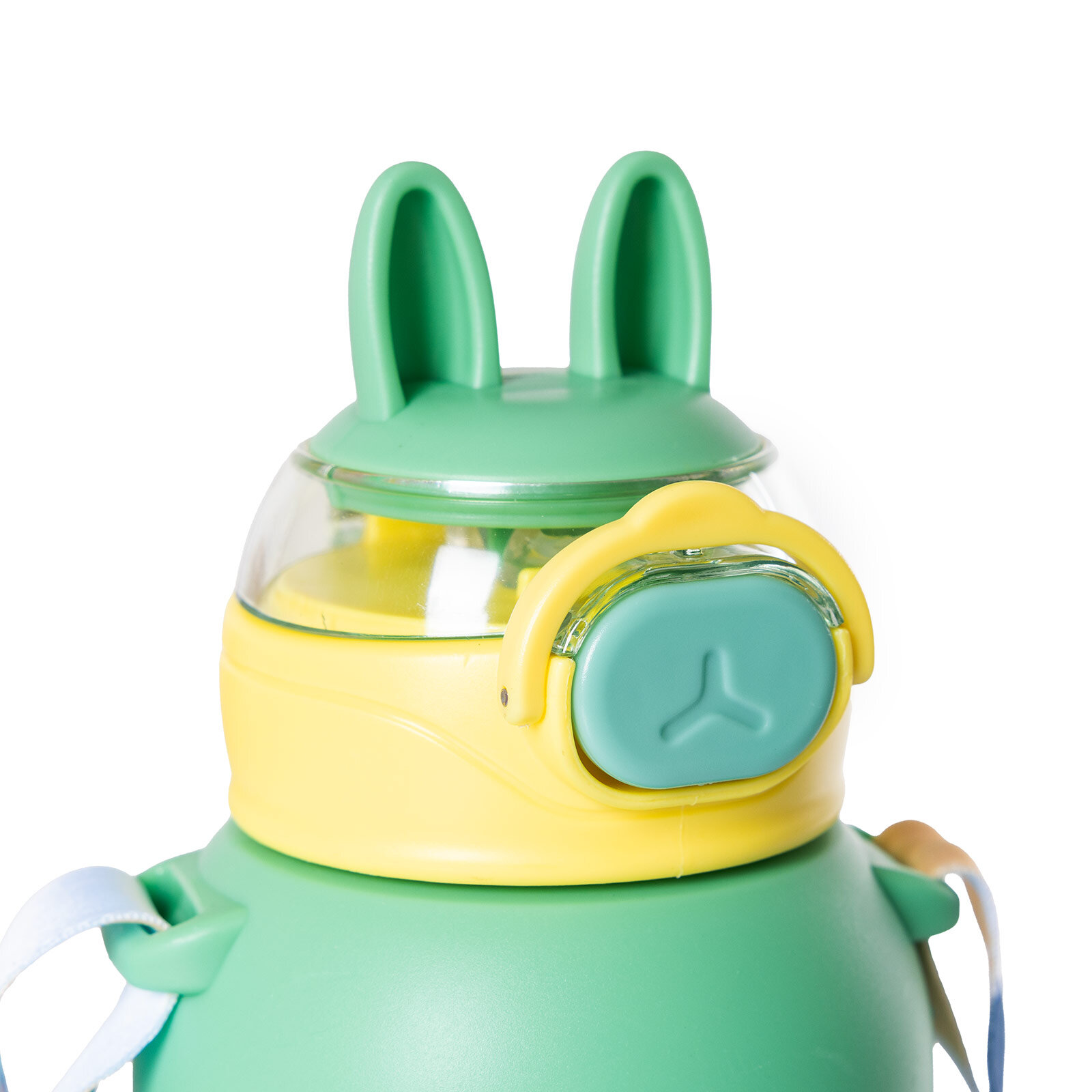 Pipetli Su Matarası 650 ml Yeşil