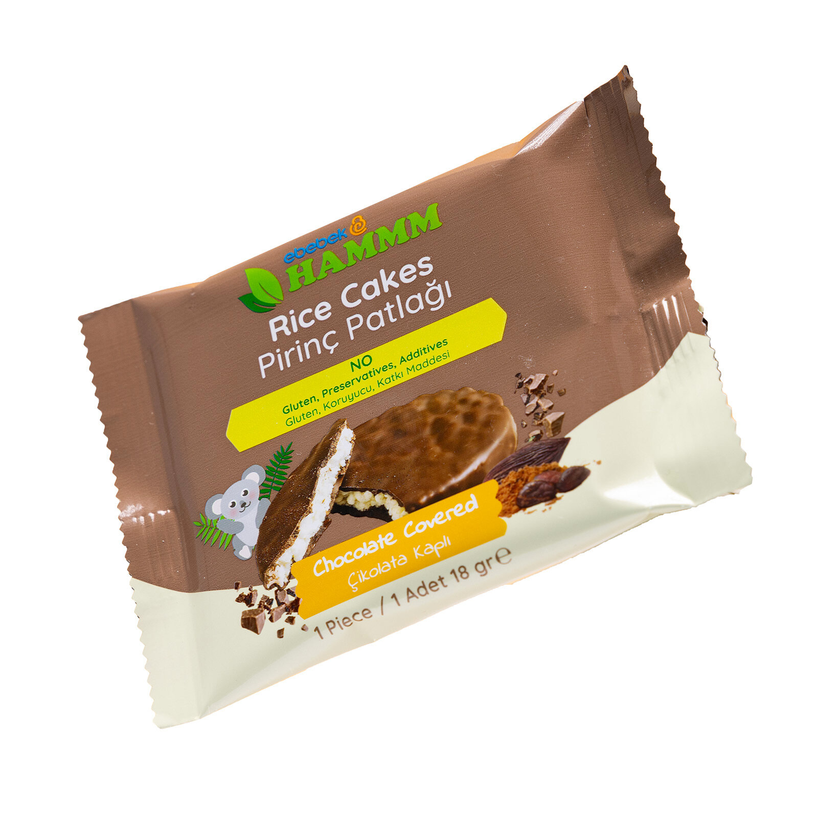 Pirinç Patlağı Çikolata Kaplı 18 gr.